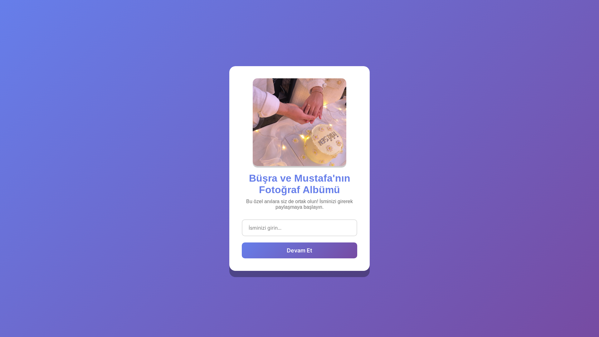 website screenshot of https://busramustafa.com/