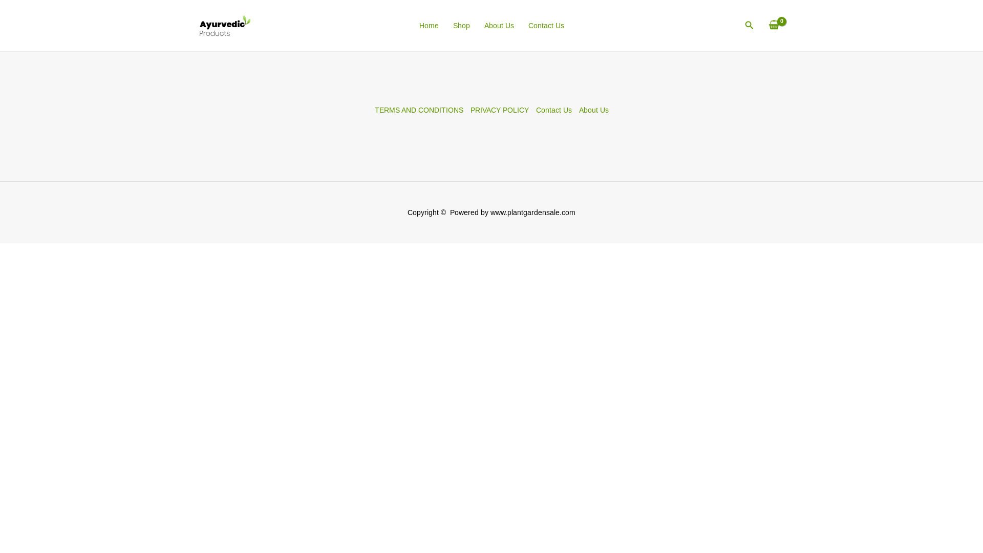 website screenshot of https://plantgardensale.com/
