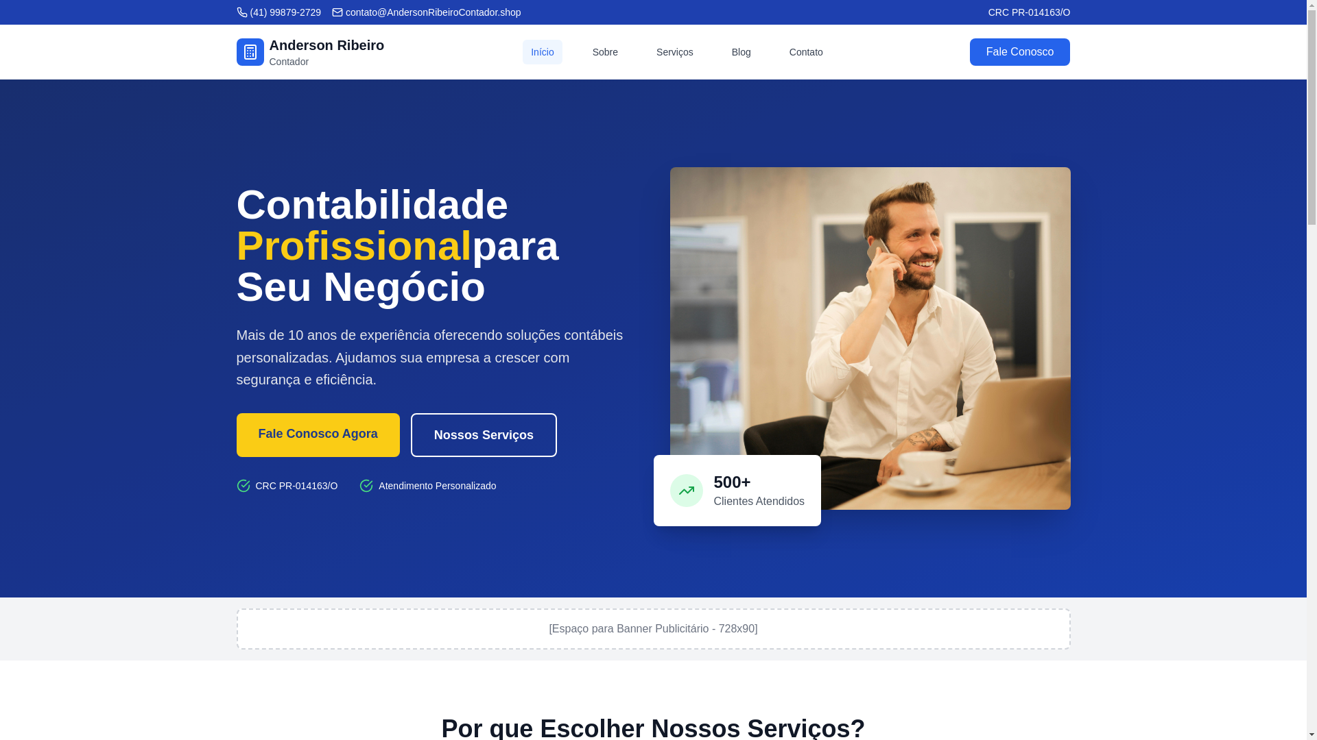 website screenshot of https://andersonribeirocontador.shop/