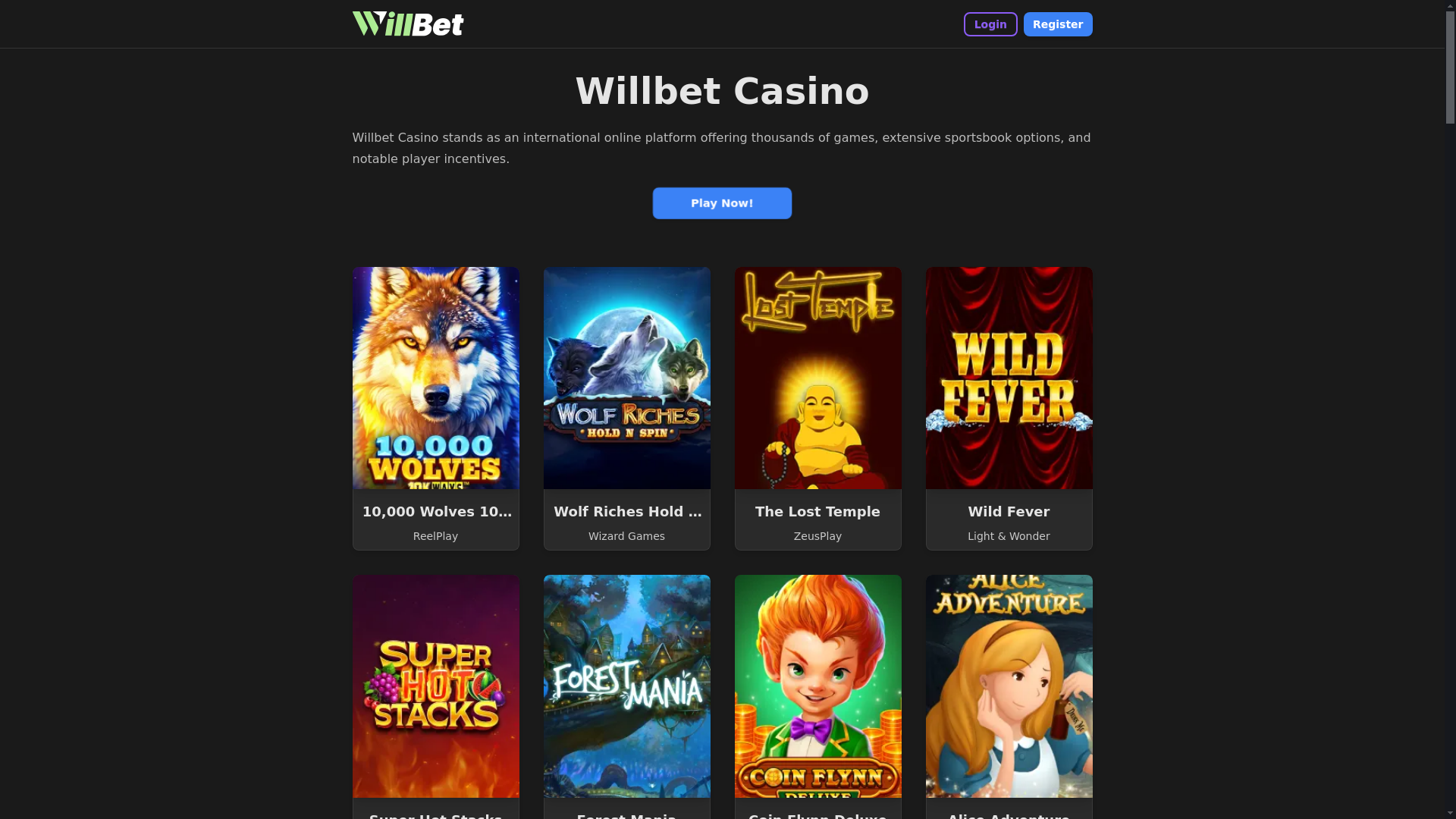 website screenshot of https://willbet7-com.pages.dev/