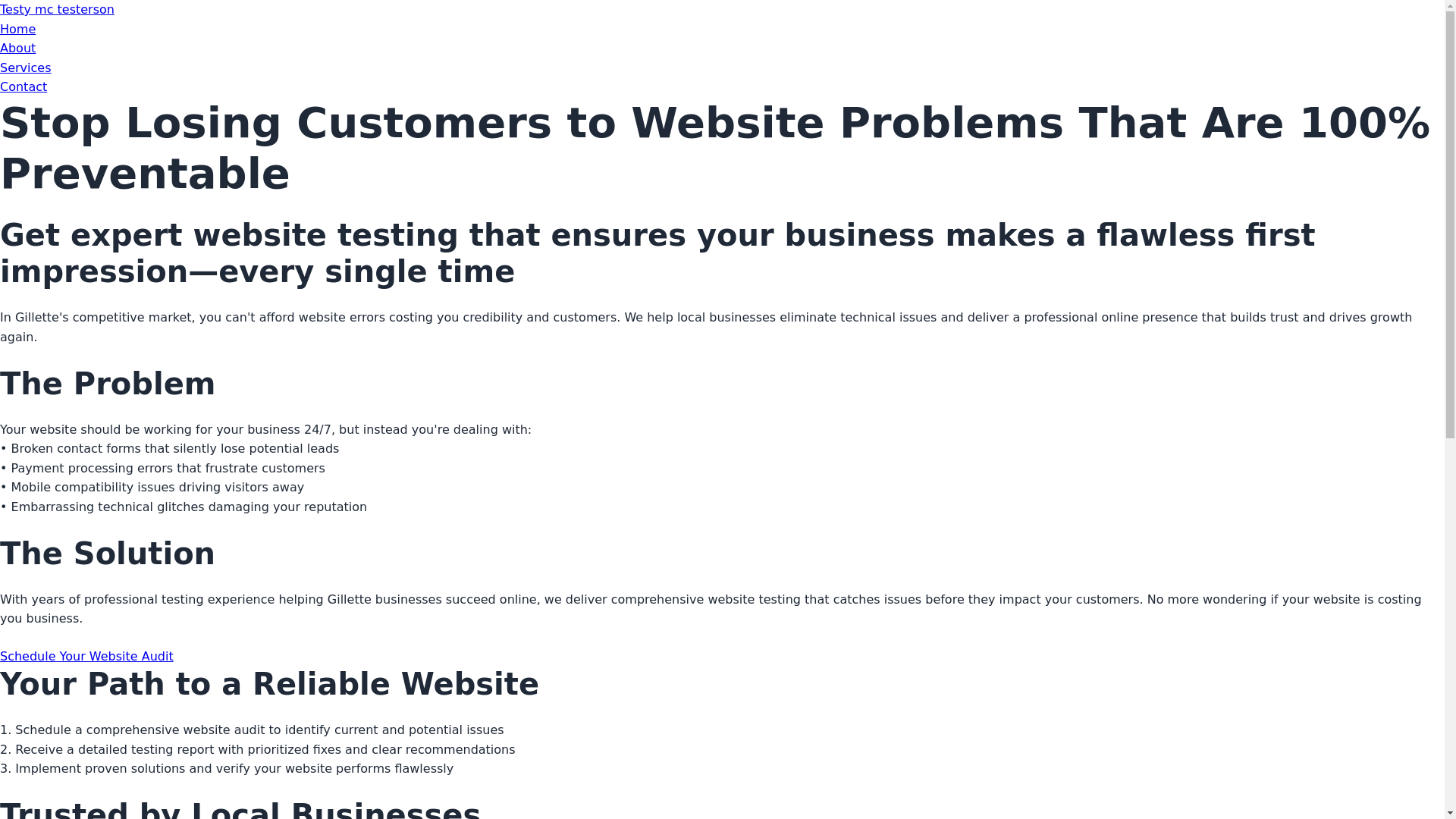 website screenshot of https://testy-mc-testerson-site.pages.dev/