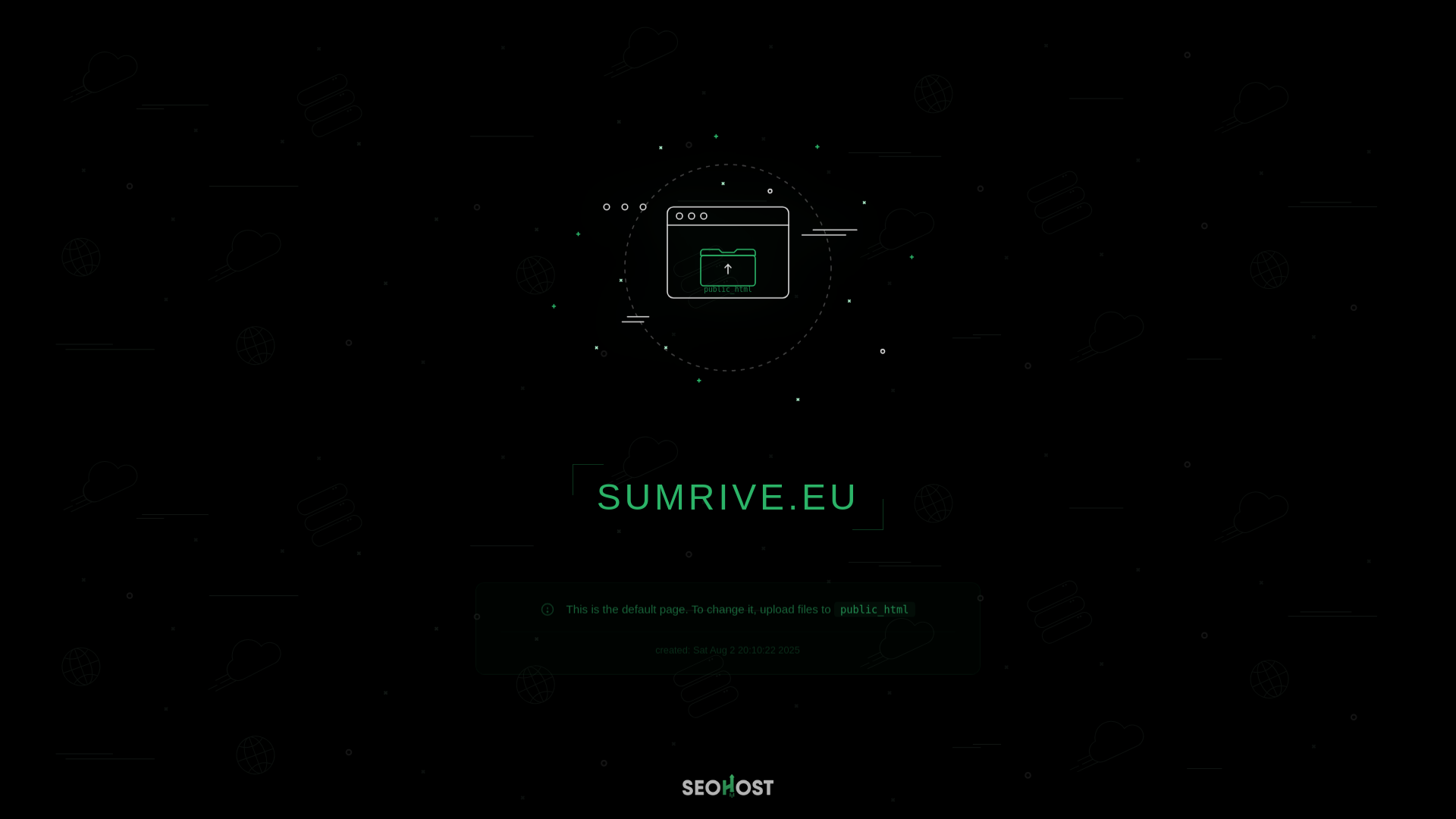 website screenshot of https://sumrive.eu/