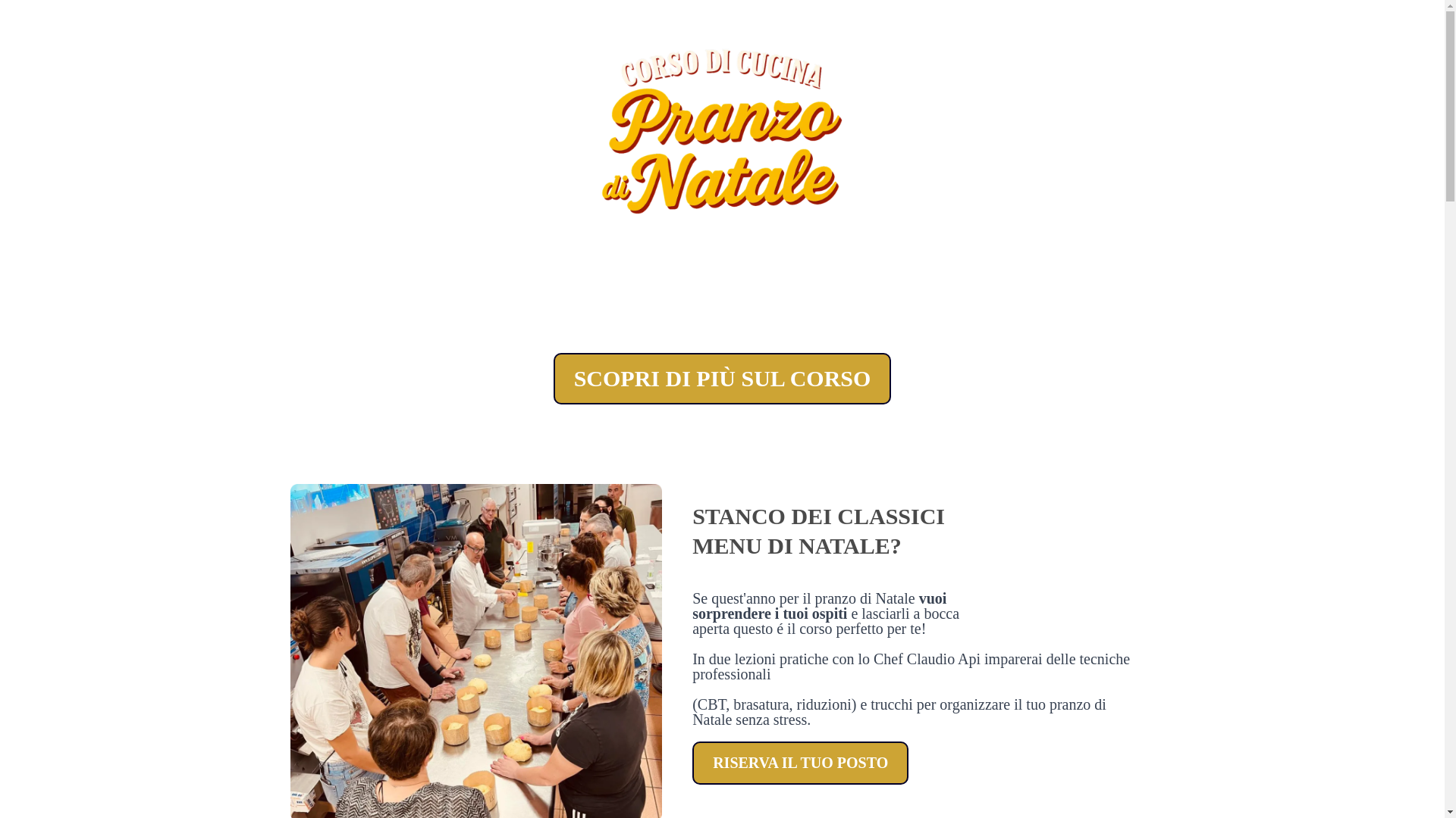 website screenshot of https://corsichef-claudio-api.it/