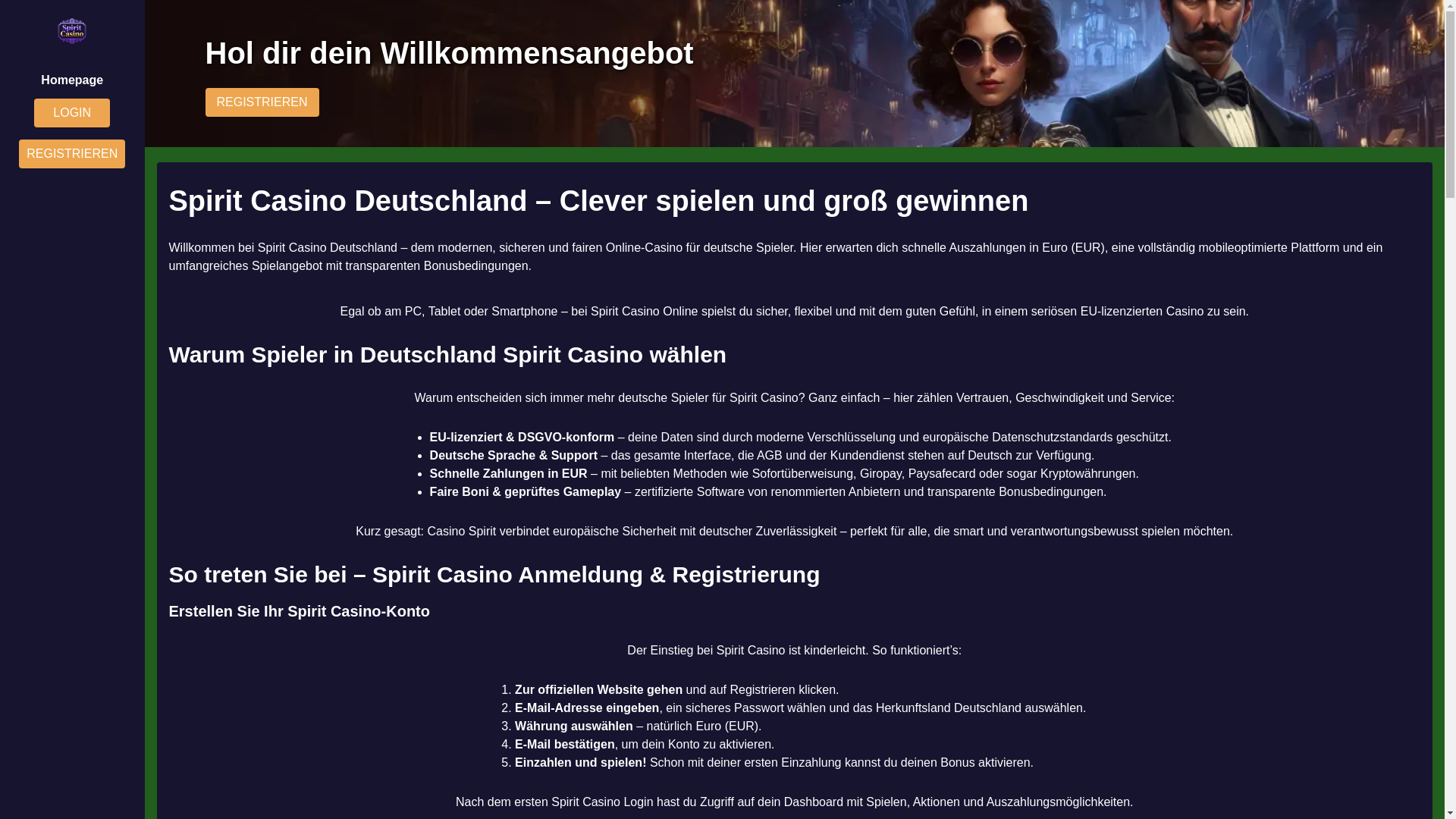 website screenshot of https://spirit-casino-live.pages.dev/
