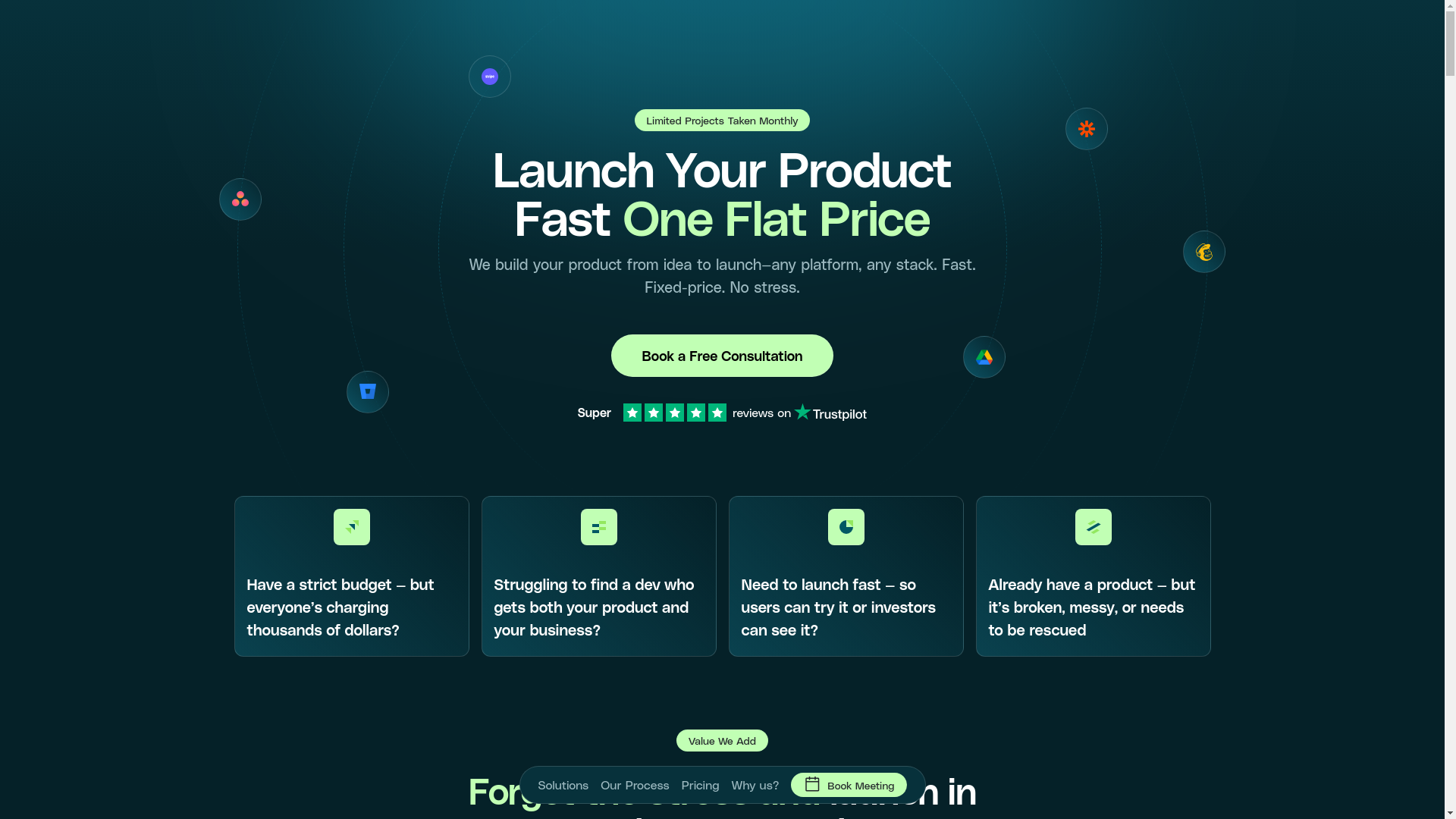 website screenshot of https://meetoctify.site/