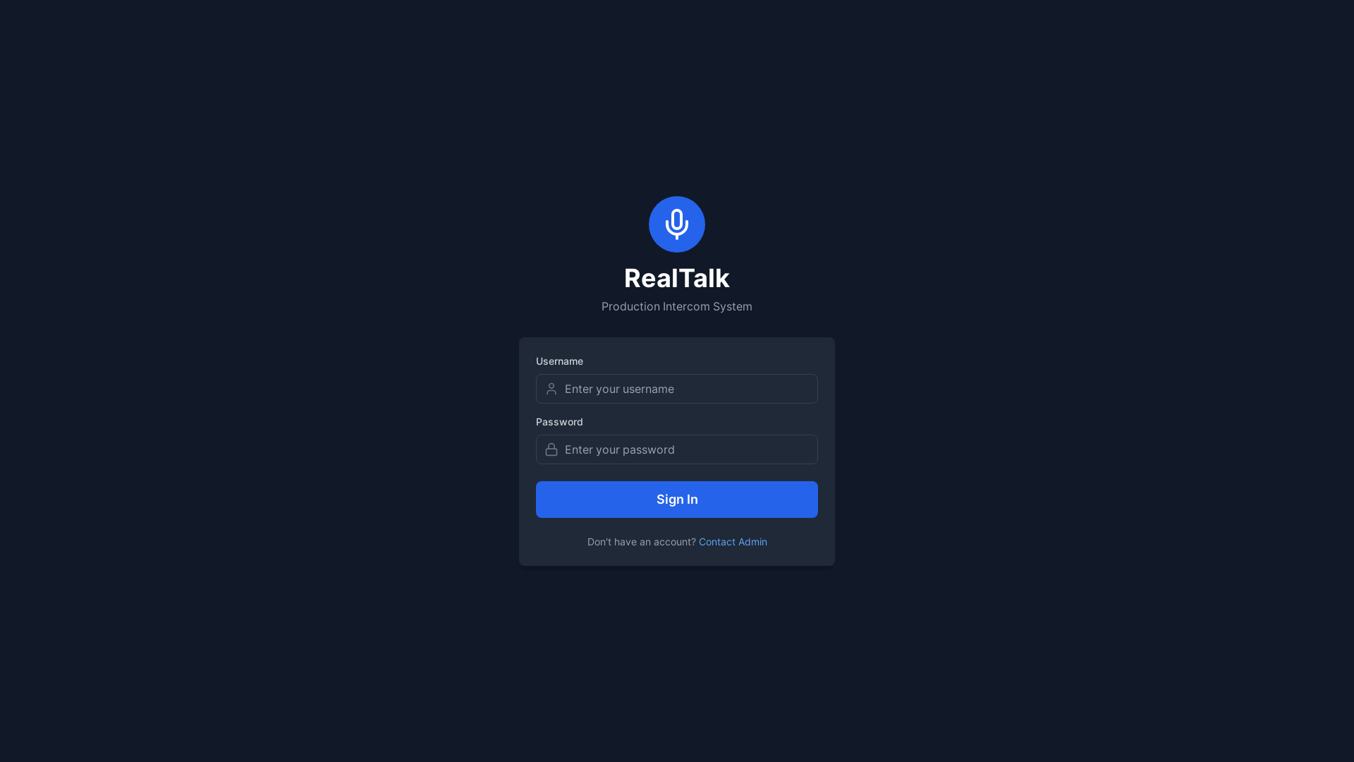website screenshot of https://rtc-intercom.pages.dev/