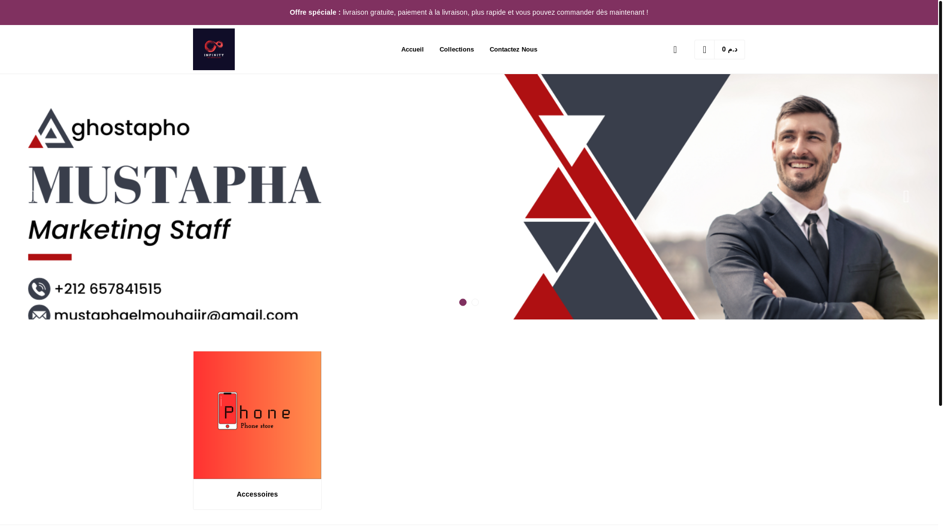 website screenshot of https://accesoires.pics/