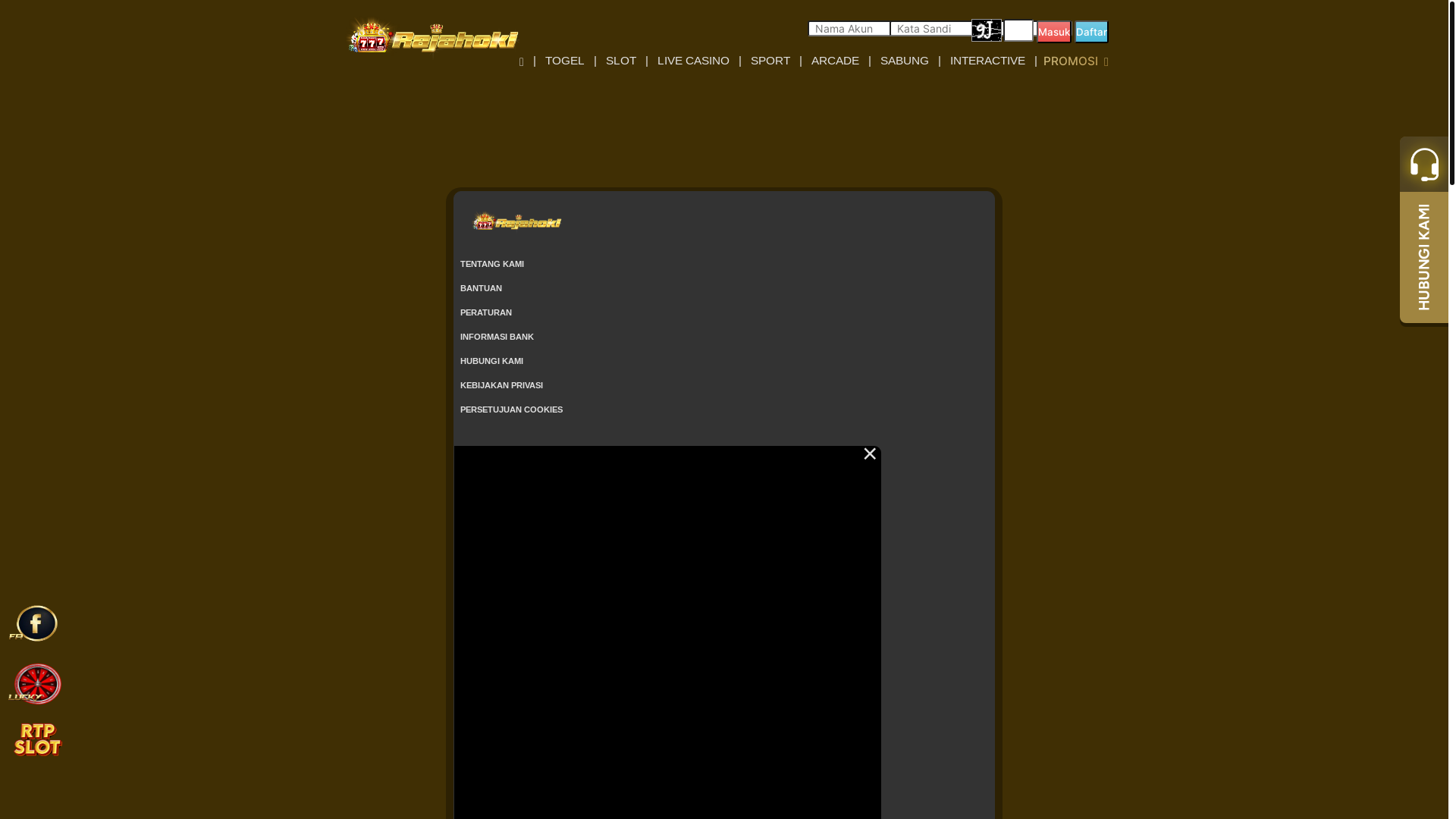 website screenshot of https://rajahokigas.store/