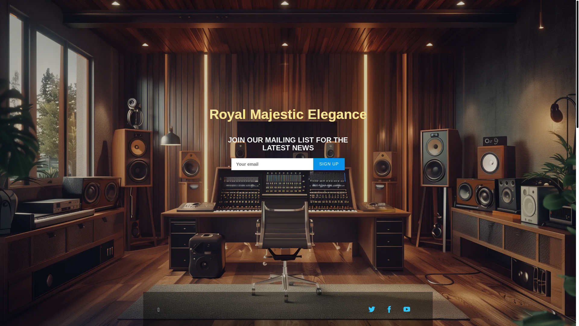 website screenshot of https://royalmajesticelegancemusicmix.com/