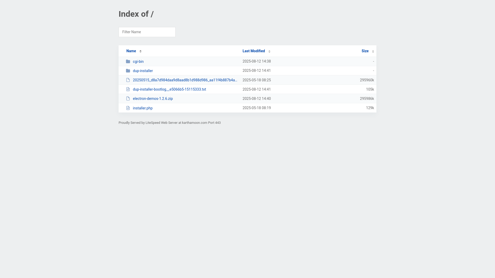website screenshot of https://karthamoon.com/