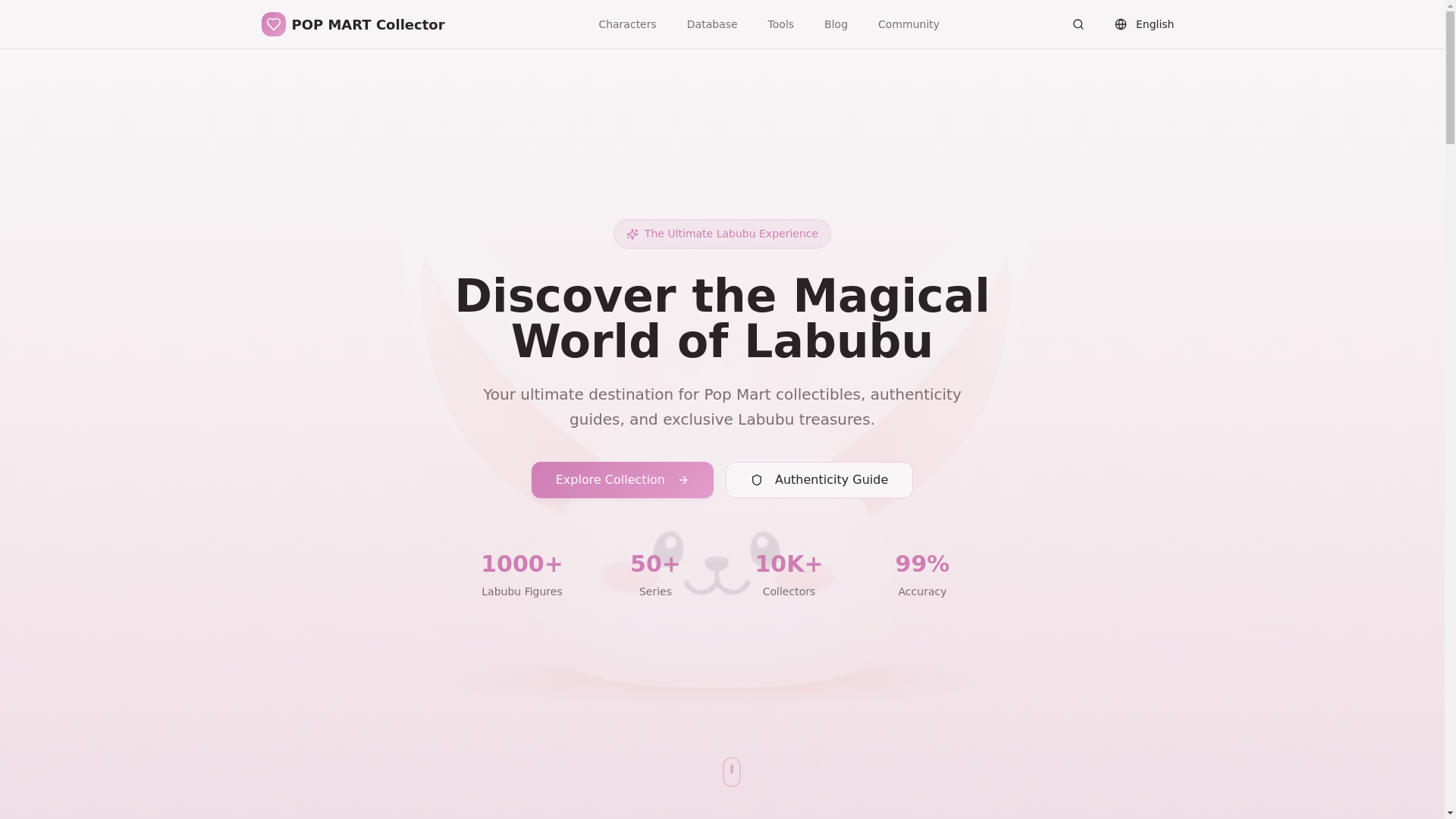 website screenshot of https://labubu-hub-central.pages.dev/
