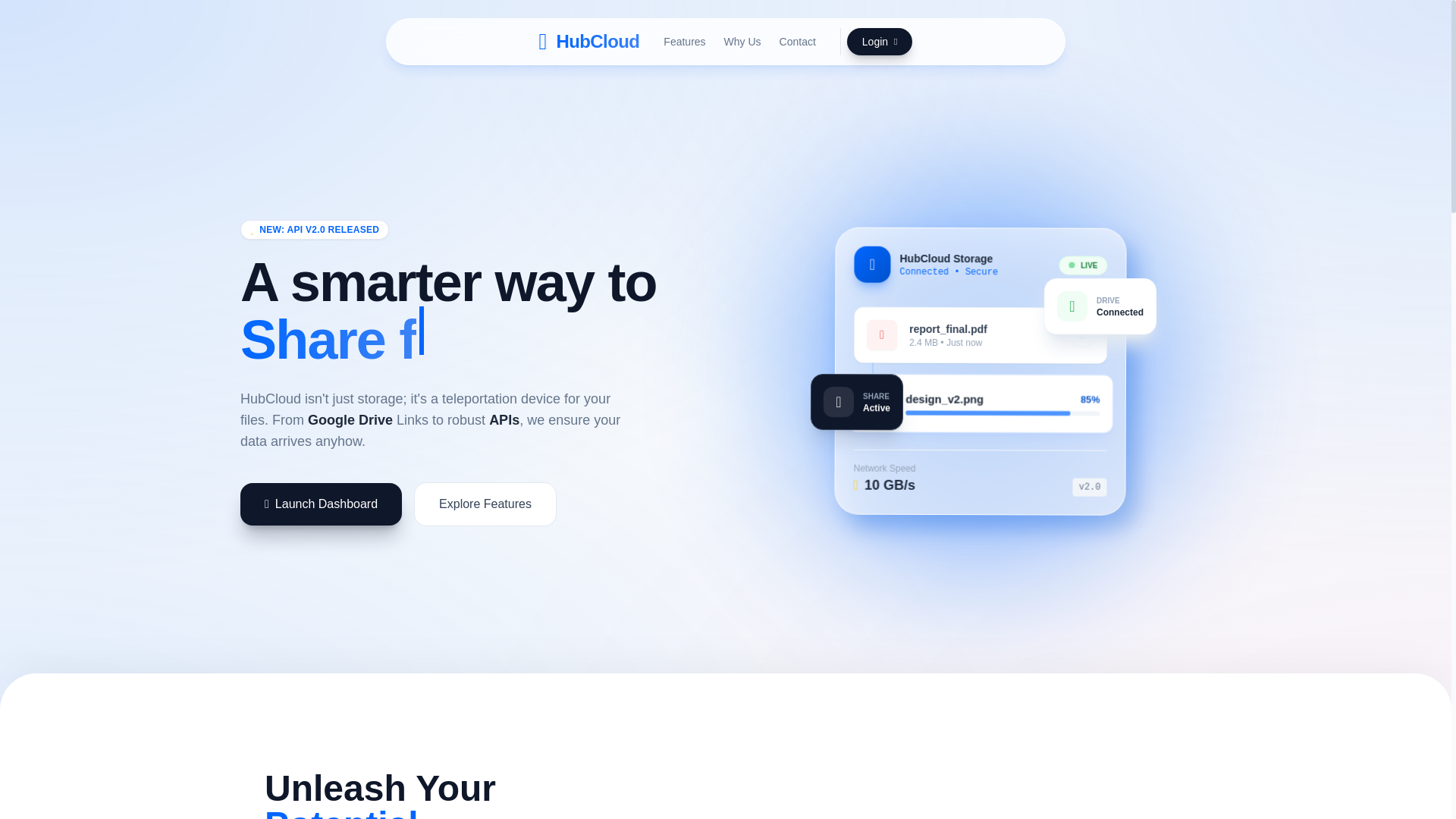 website screenshot of https://hubcloud.foo/