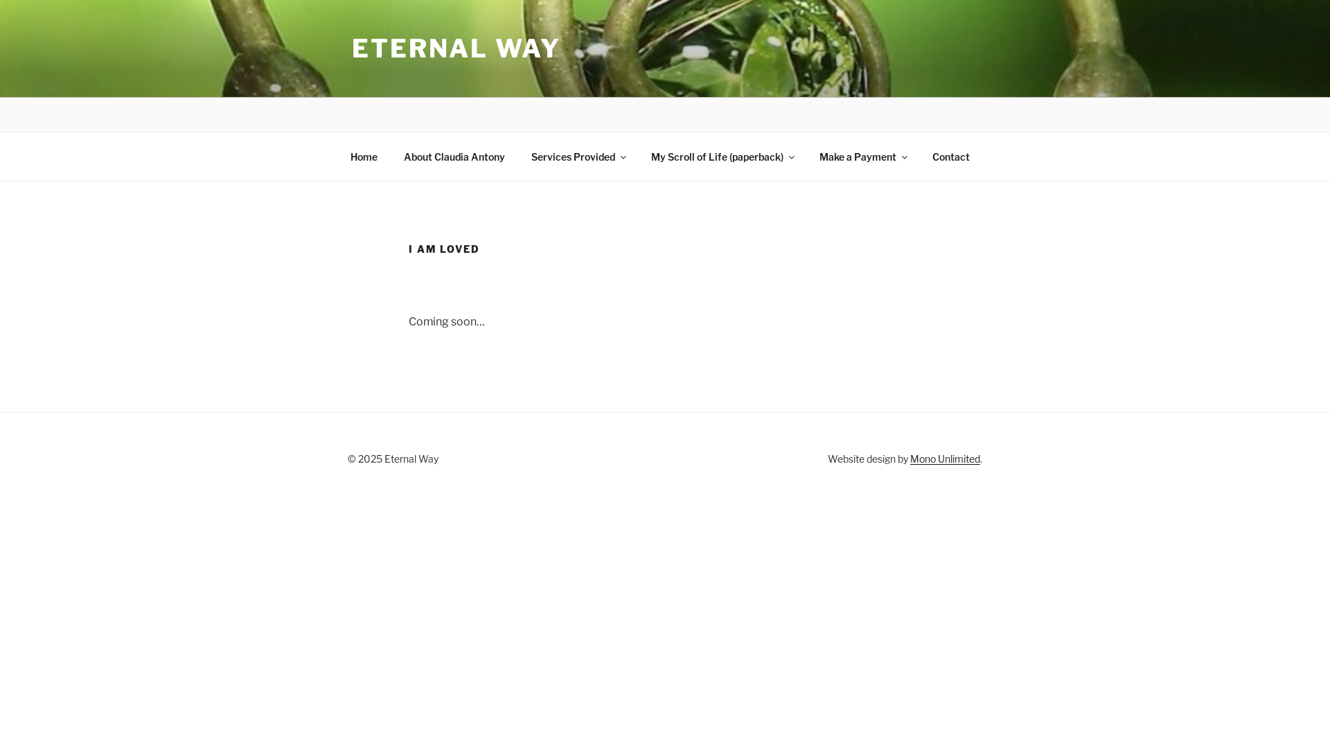website screenshot of https://loved.community/
