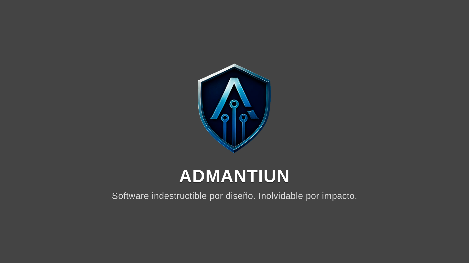 website screenshot of https://admantiun.com/