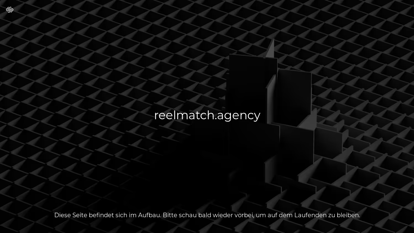 website screenshot of https://reelmatch.agency/