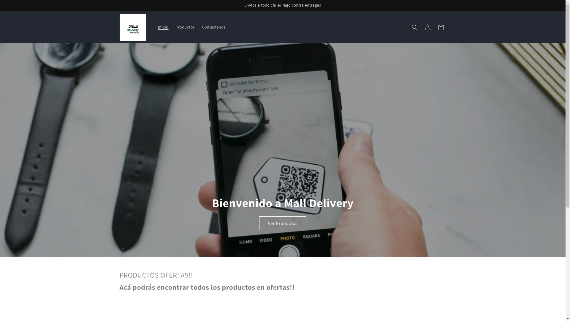 website screenshot of https://malldelivery.net/