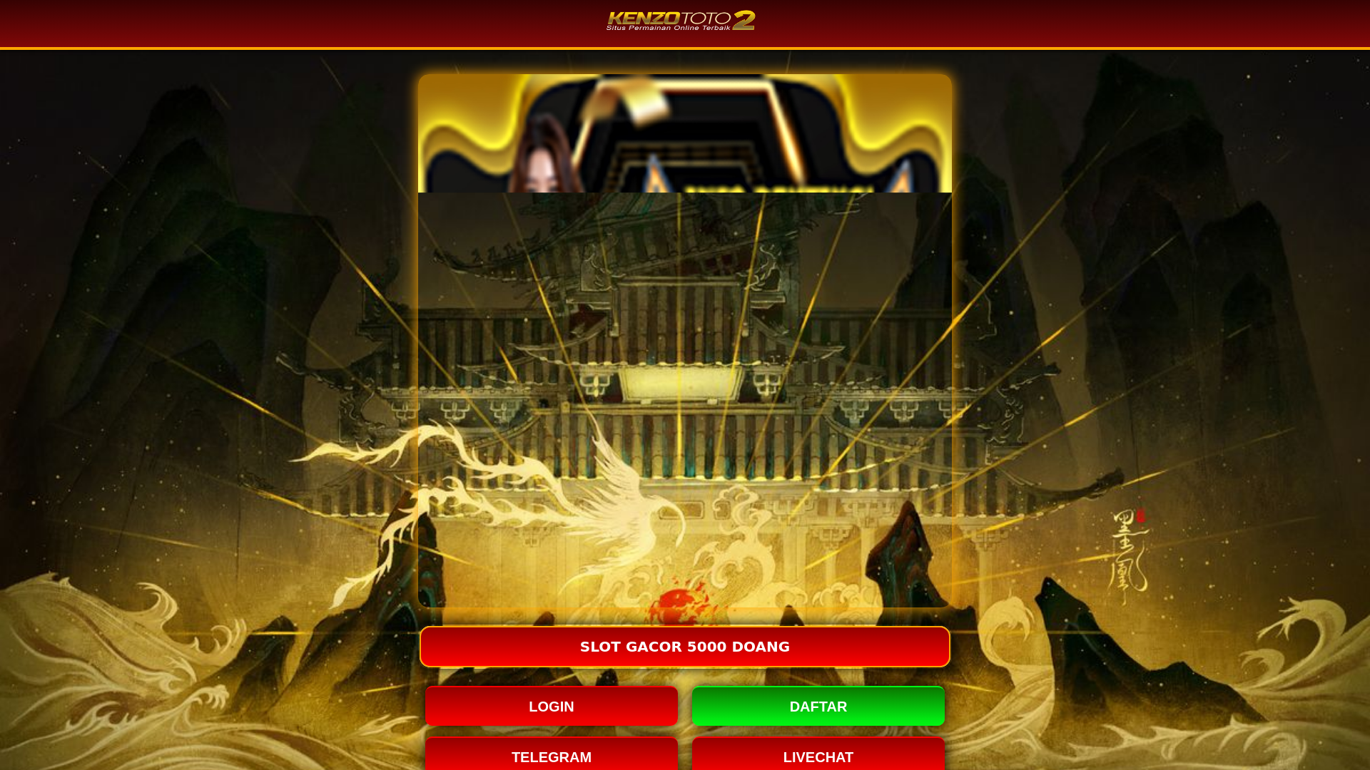 website screenshot of https://akses-kenzototo2.pages.dev/