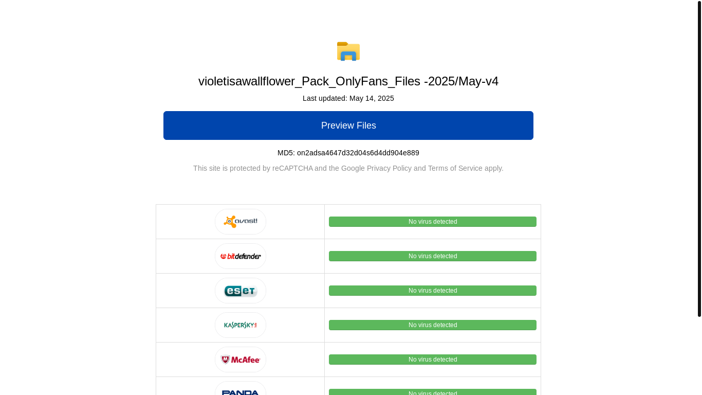 website screenshot of https://onlyclips.site/?title=violetisawallflower&ref=git