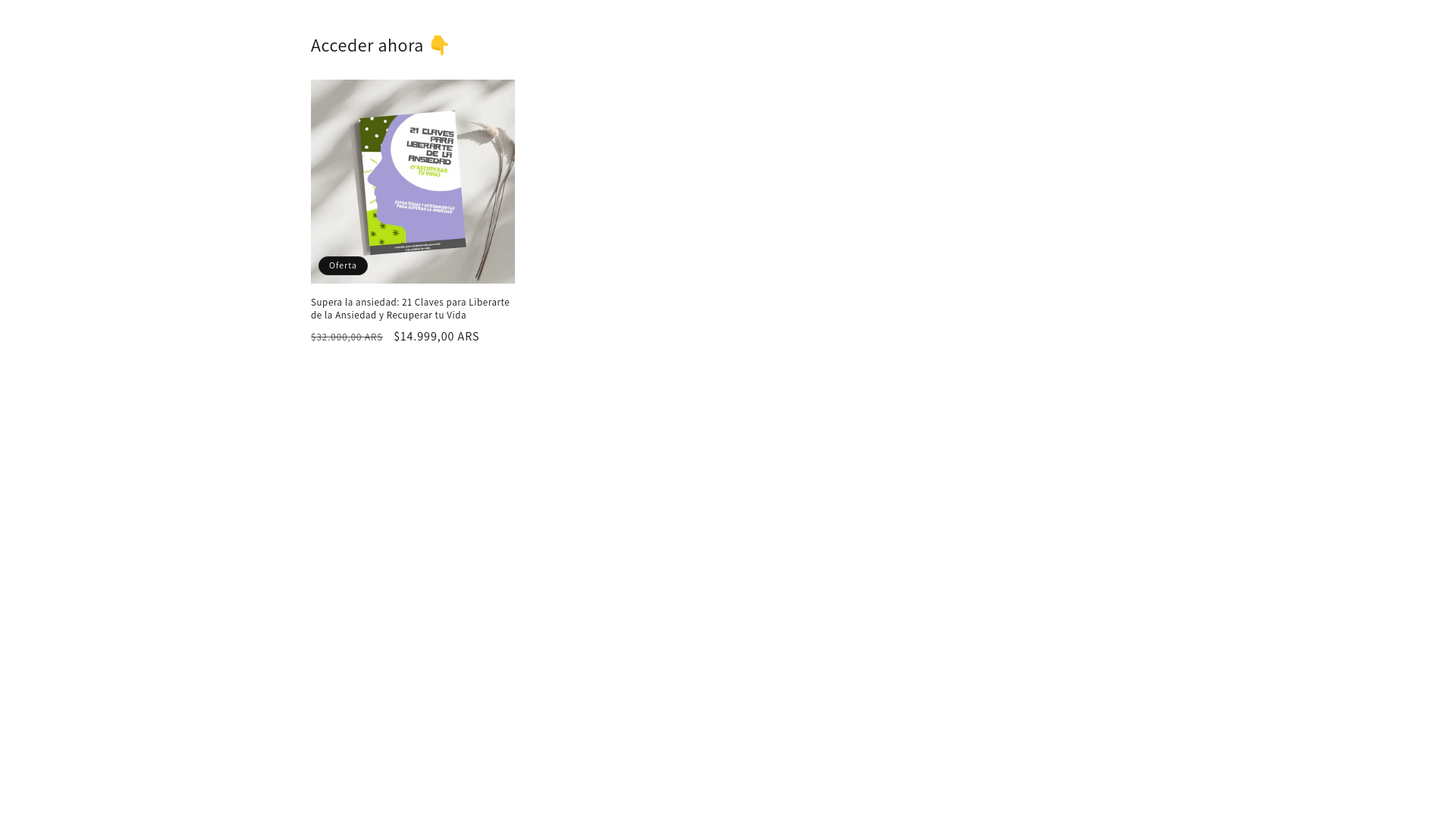 website screenshot of https://adiosalansiedad.com/