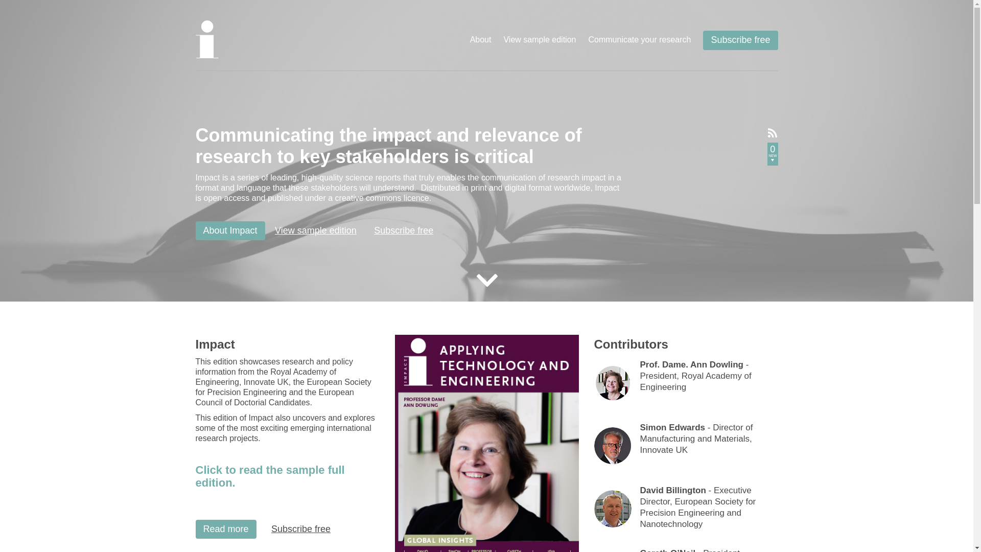 website screenshot of https://readimpactpublishing.com/