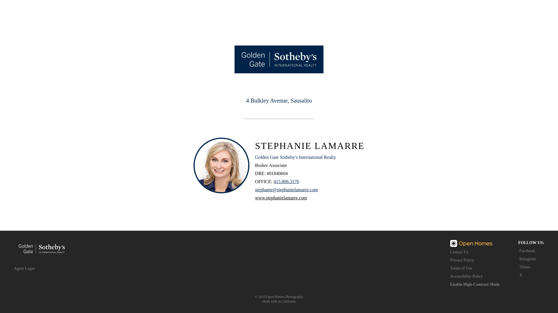 website screenshot of https://4bulkleyavenue.com/