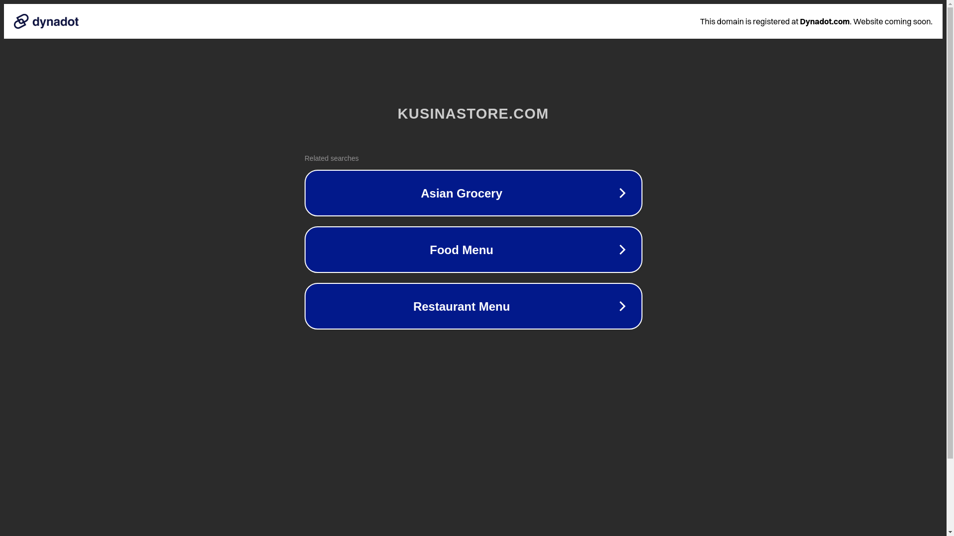 website screenshot of https://kusinastore.com/