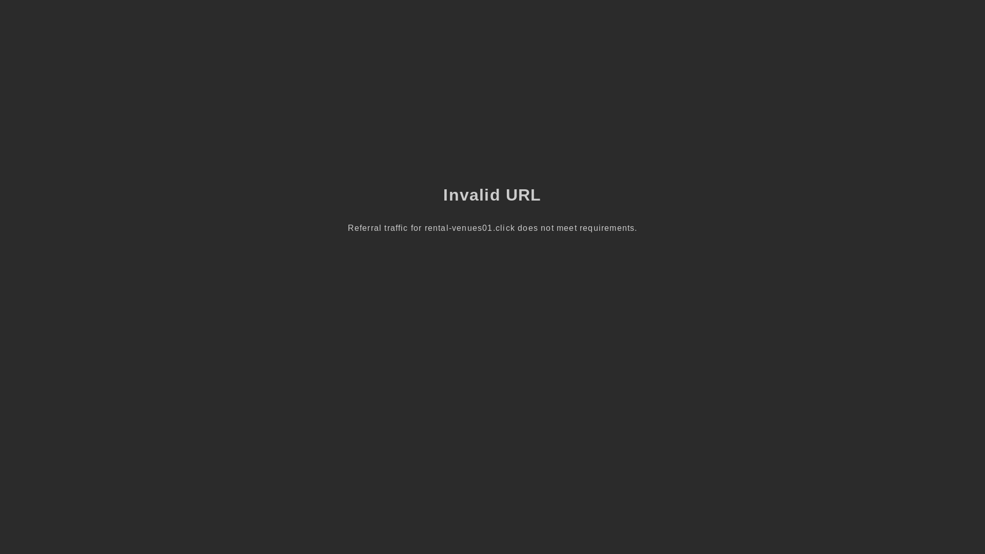 website screenshot of https://rental-venues01.click/