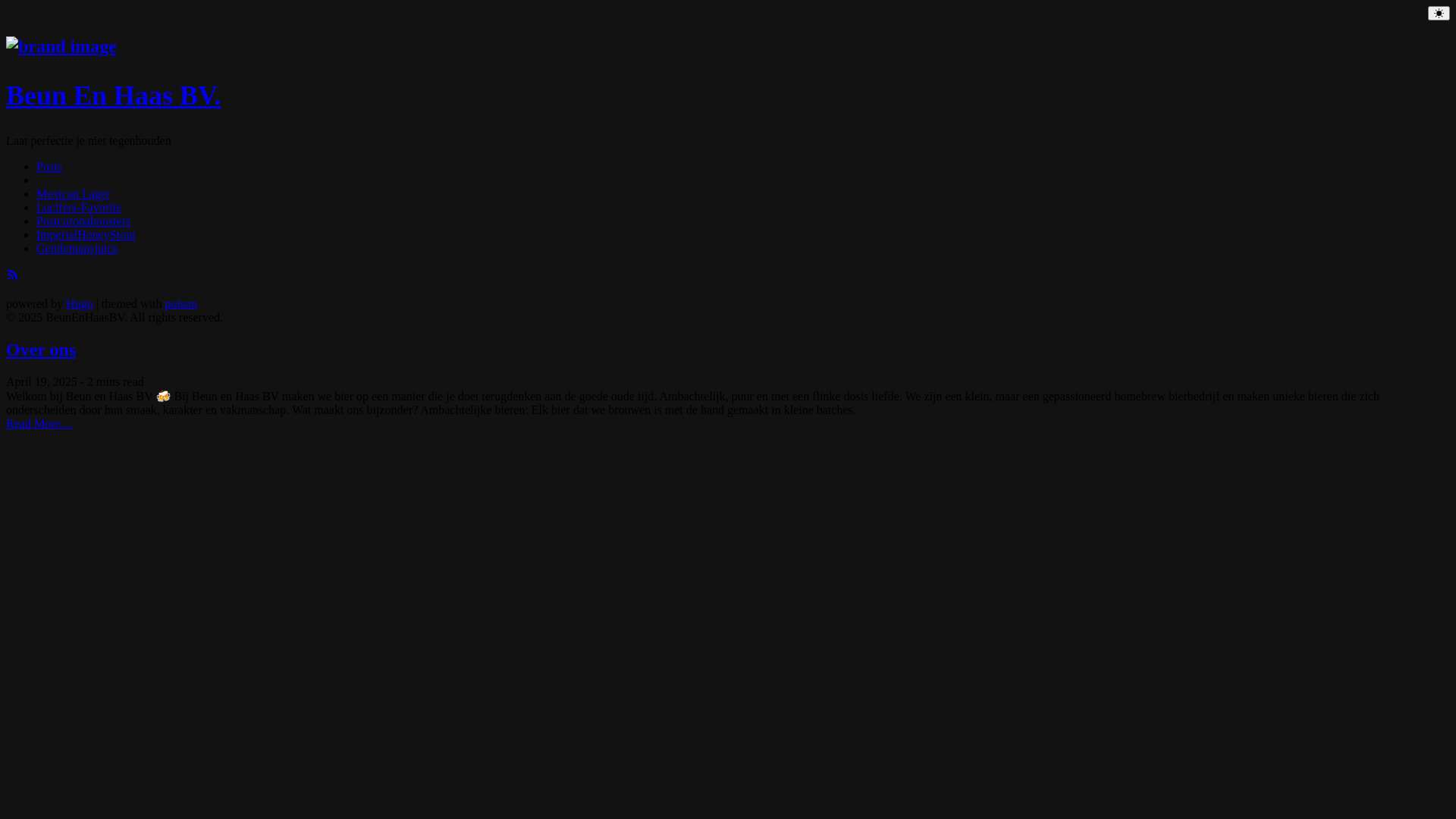 website screenshot of https://beunenhaasbv-nl.pages.dev/