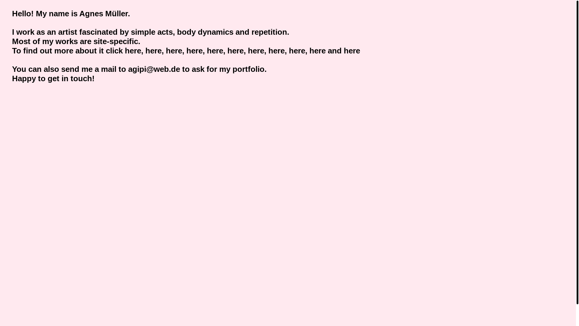 website screenshot of https://agnesmueller-de.pages.dev/