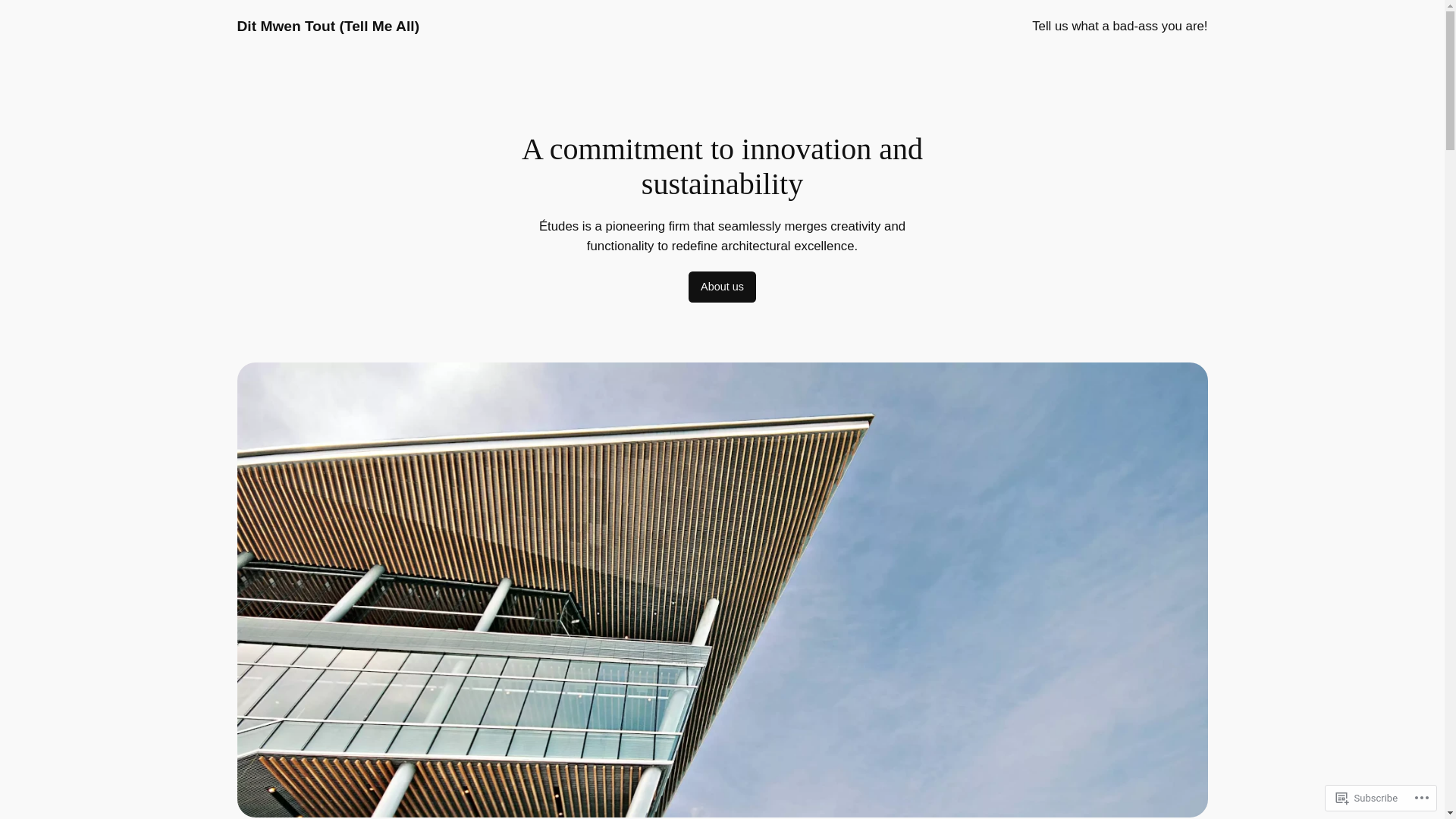 website screenshot of https://ditmwentout.blog/