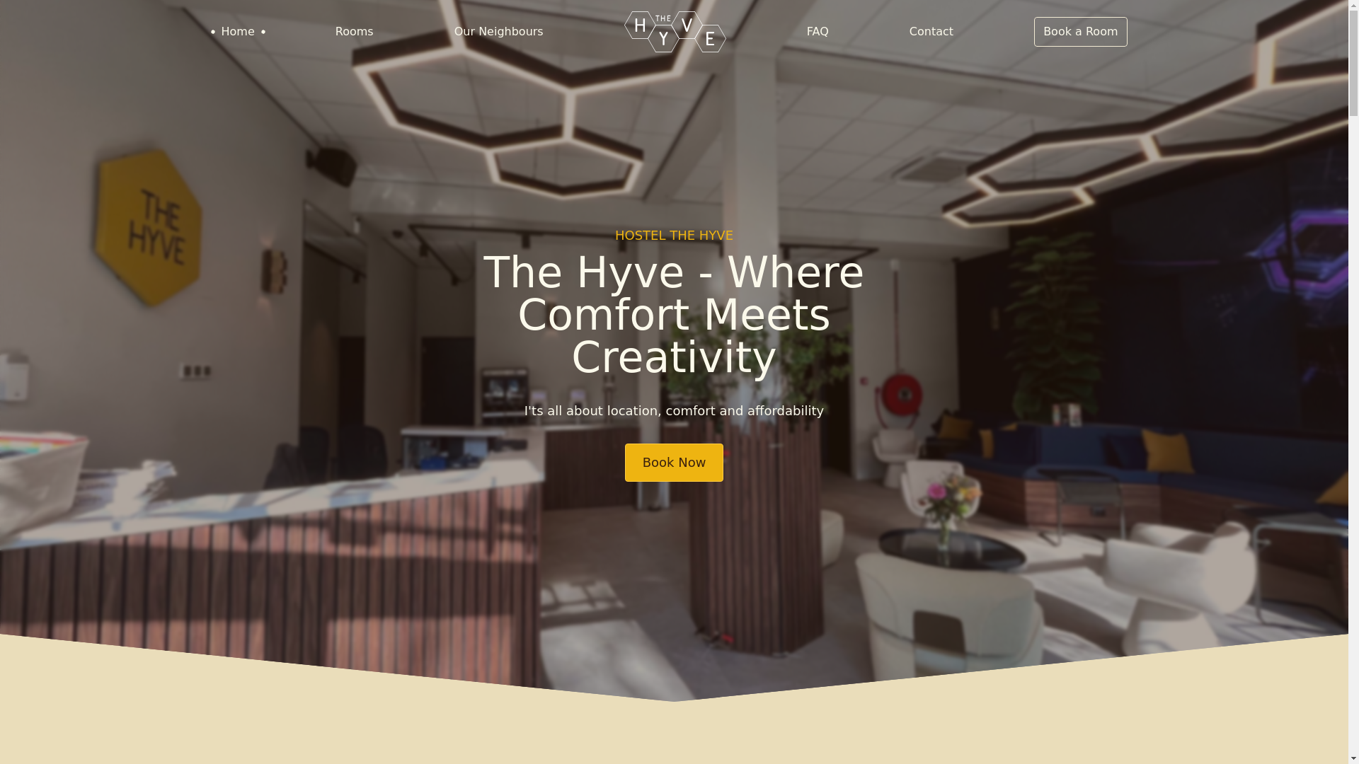website screenshot of https://thehyvehotel-com.pages.dev/