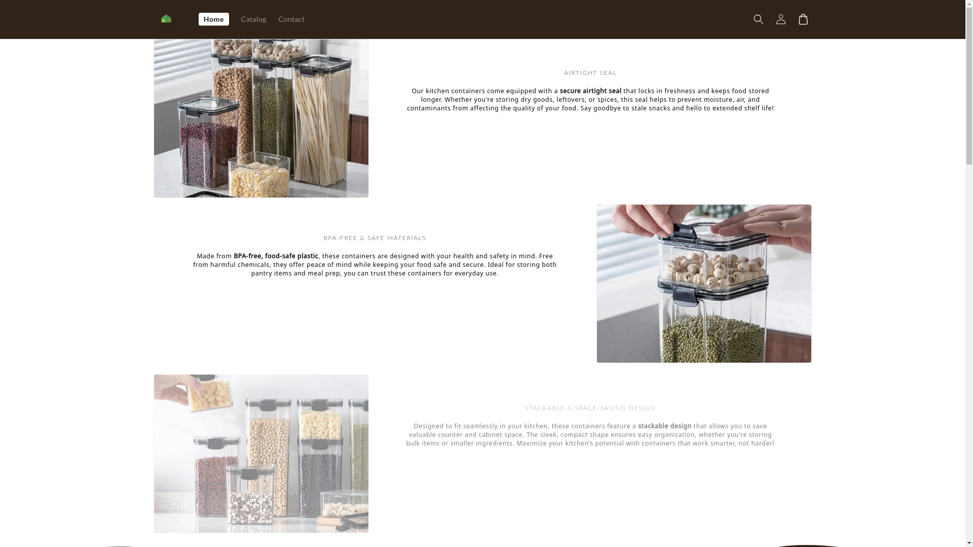 website screenshot of https://yourhouseandgarden.store/