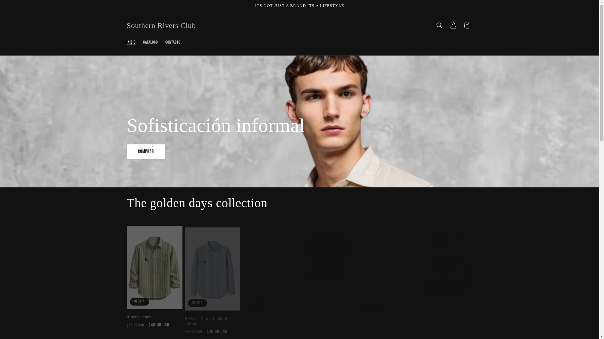 website screenshot of https://southernriversclub.store/