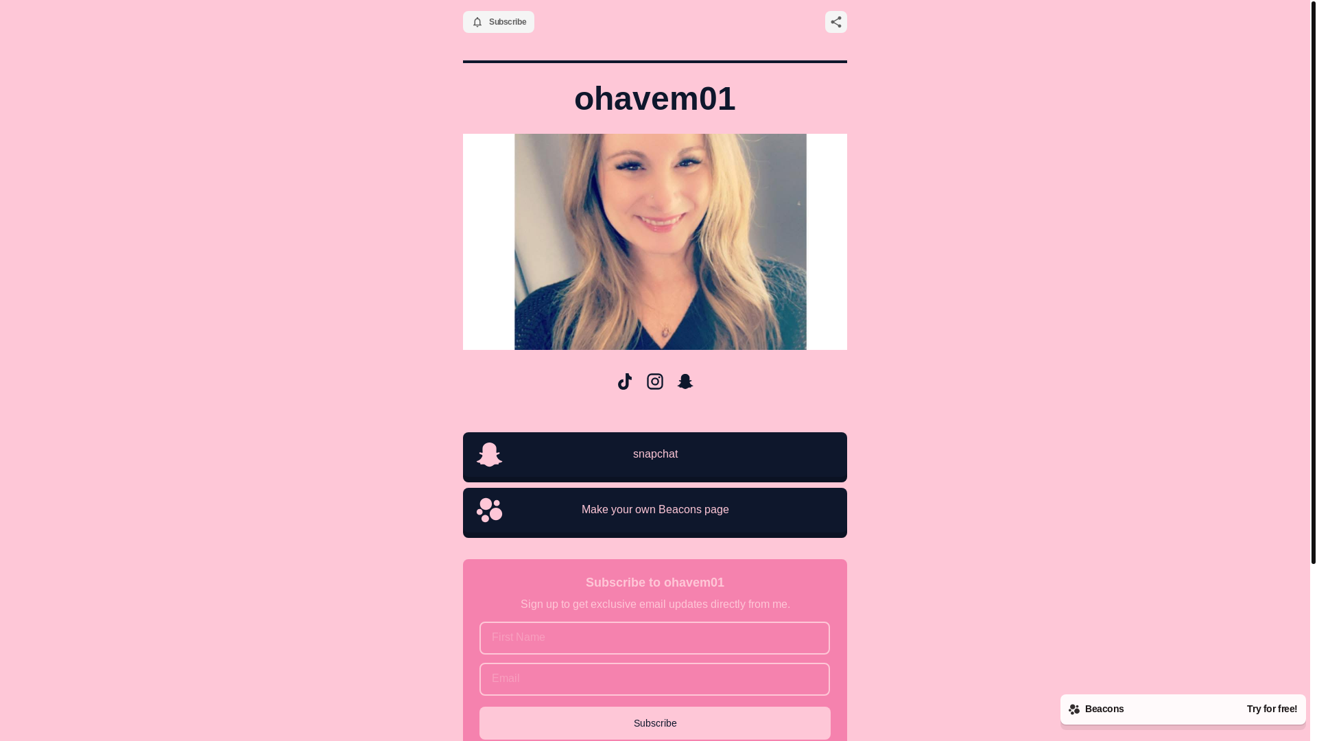 website screenshot of https://ohavem01.com/