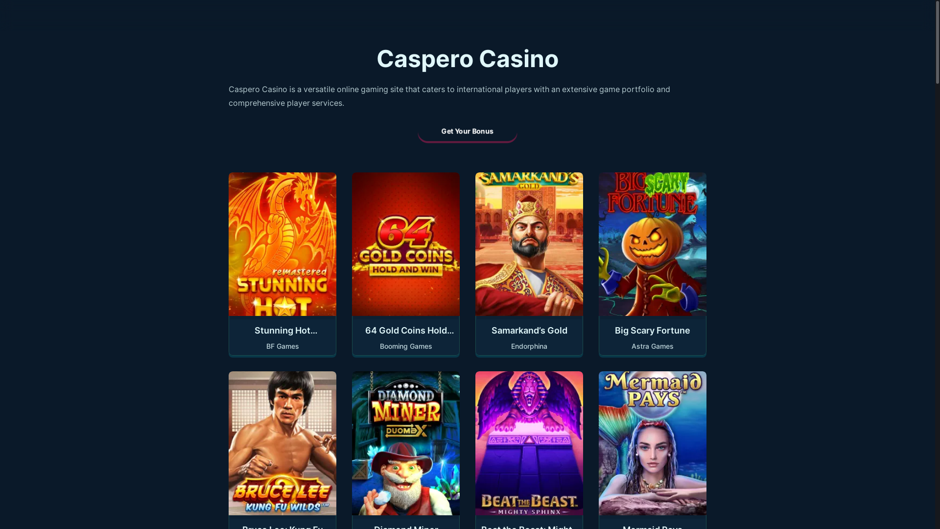 website screenshot of https://caspero7-com.pages.dev/