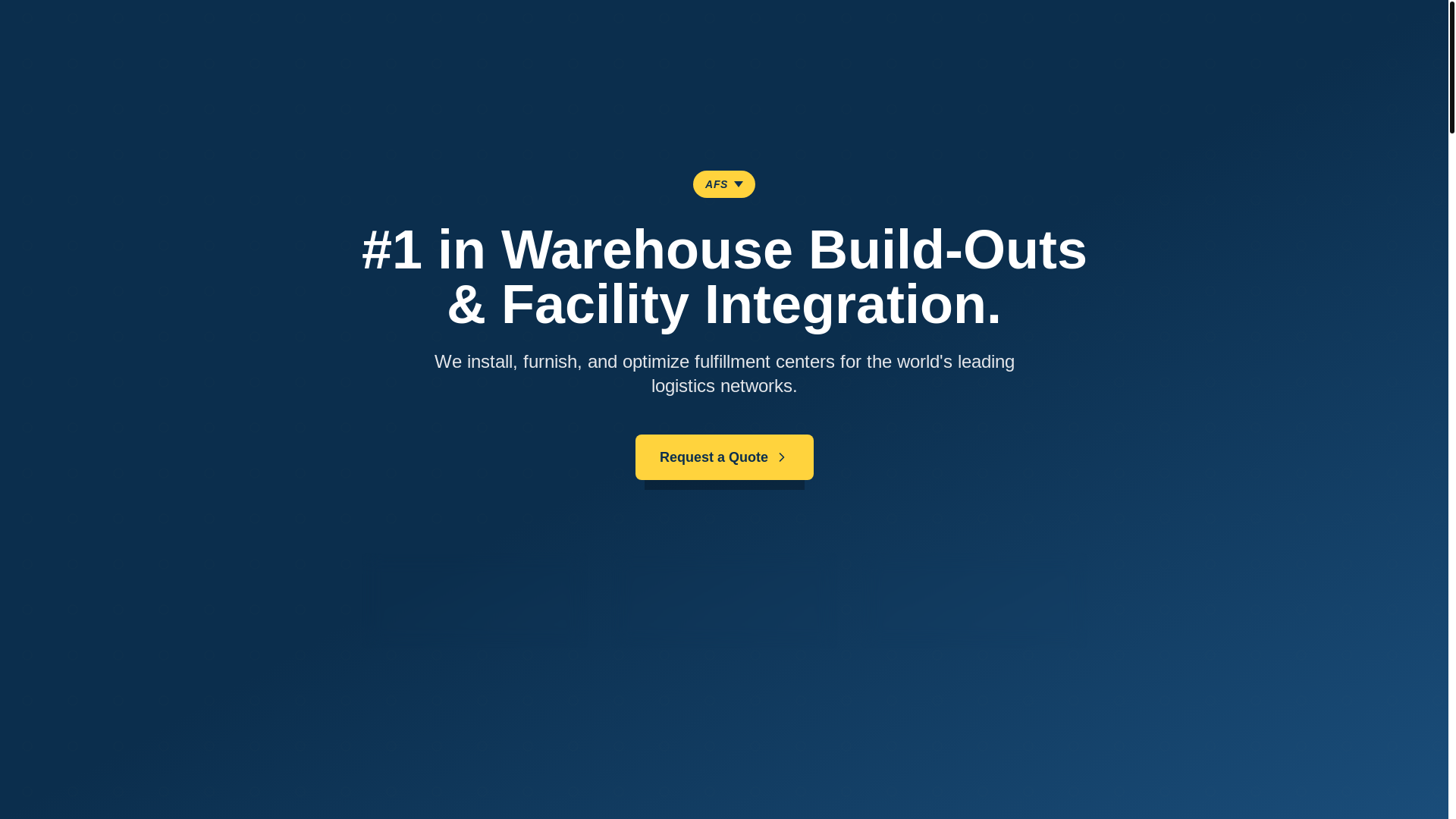 website screenshot of https://amerasfacilitysolutions.com/