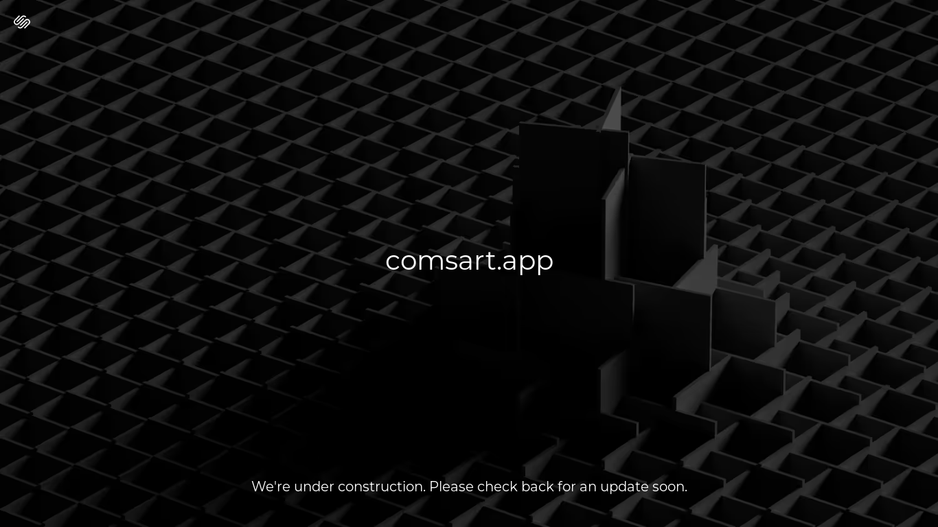 website screenshot of https://comsart.app/