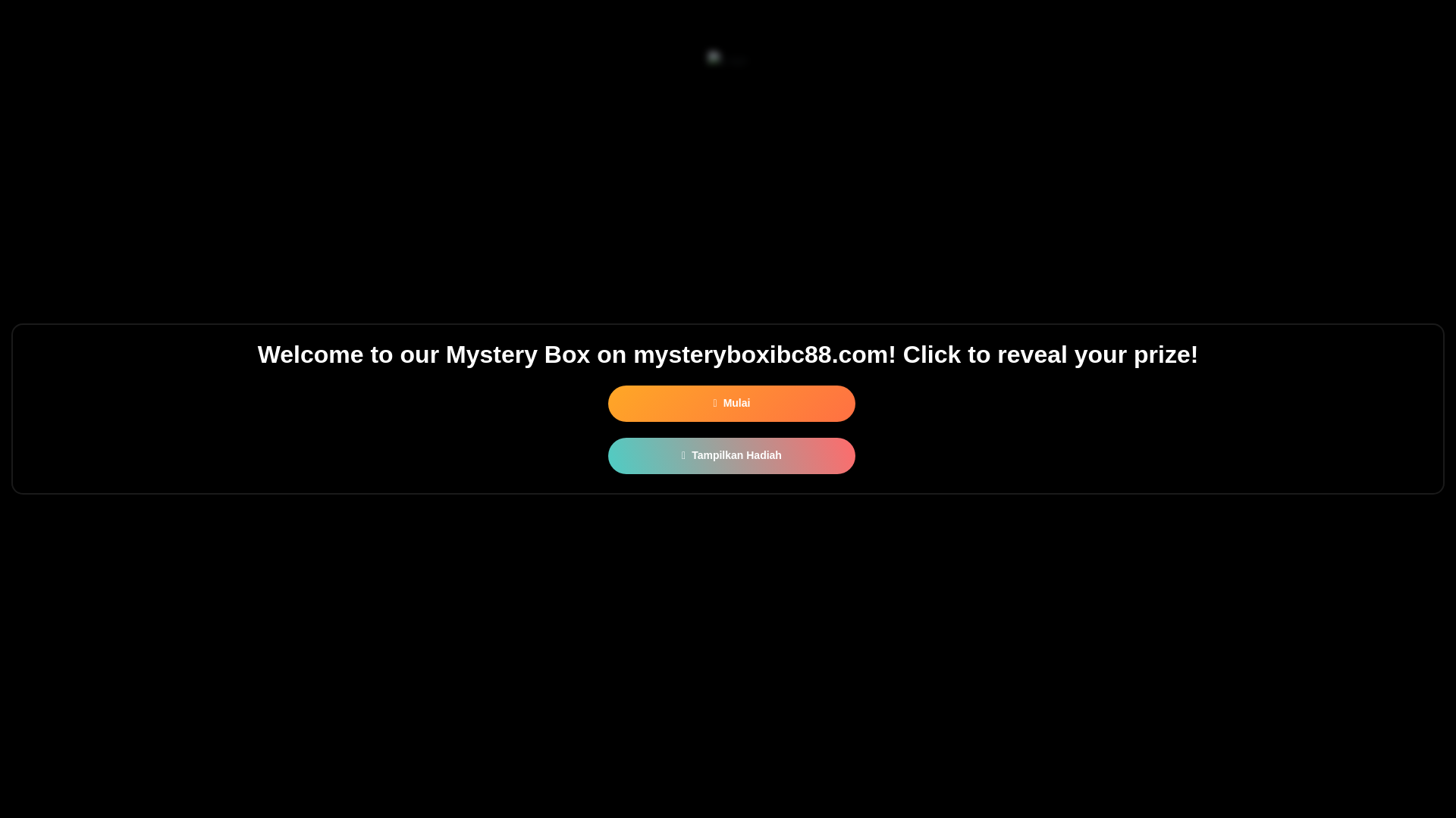 website screenshot of https://mysteryboxibc88.com/