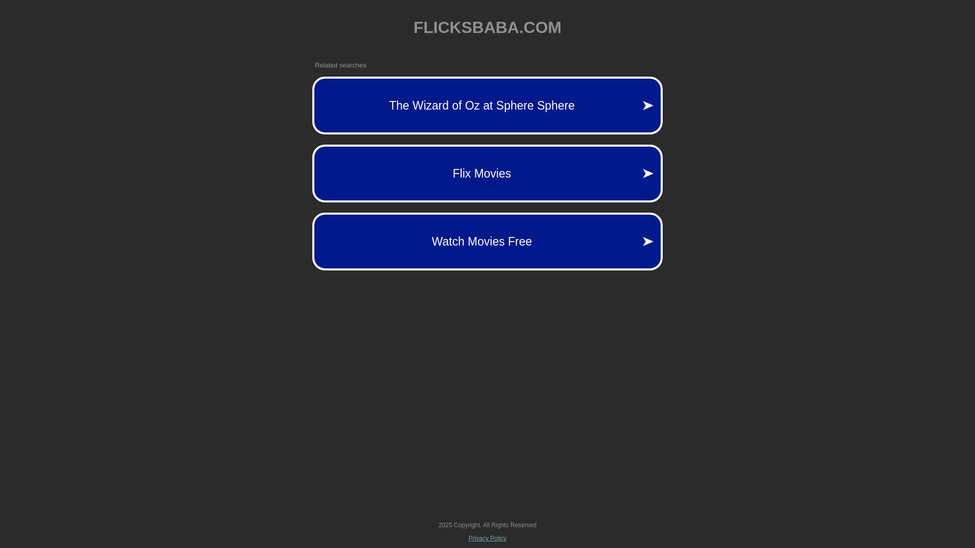 website screenshot of https://flicksbaba.com/