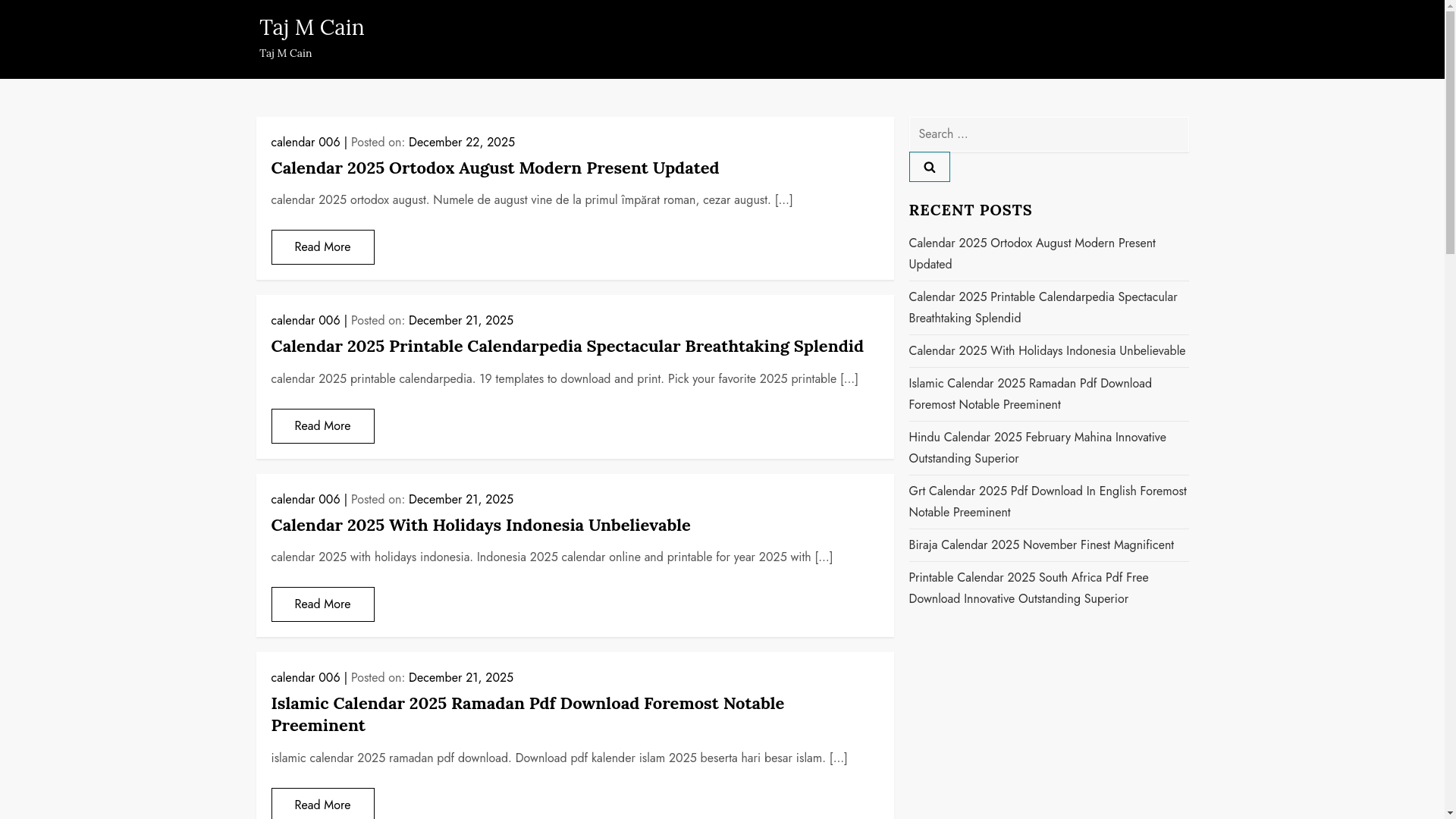 website screenshot of https://tajmcain.pages.dev/