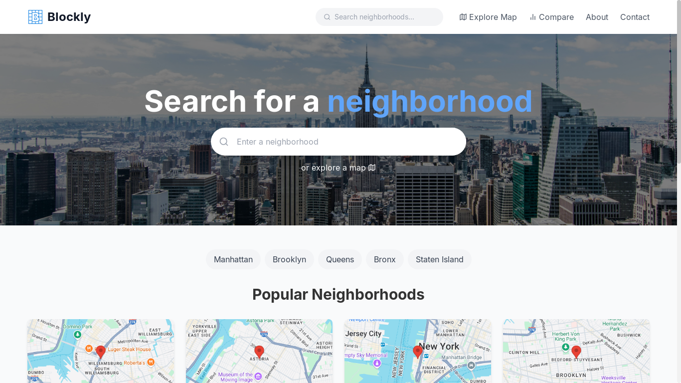 website screenshot of https://blockly.fyi/