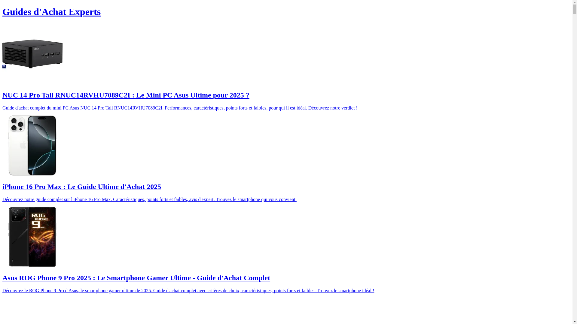 website screenshot of https://comparateur-2025.fr/