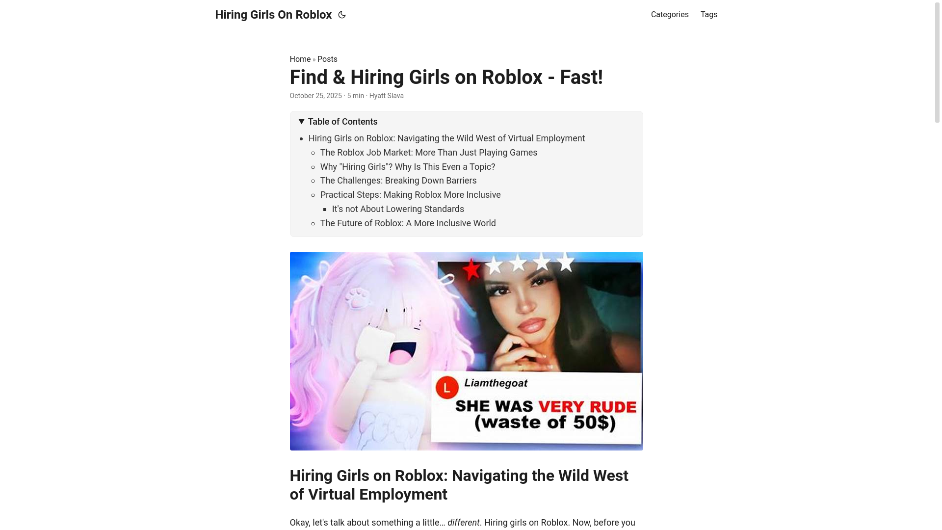website screenshot of https://hiring-girls-on-roblox.pages.dev/