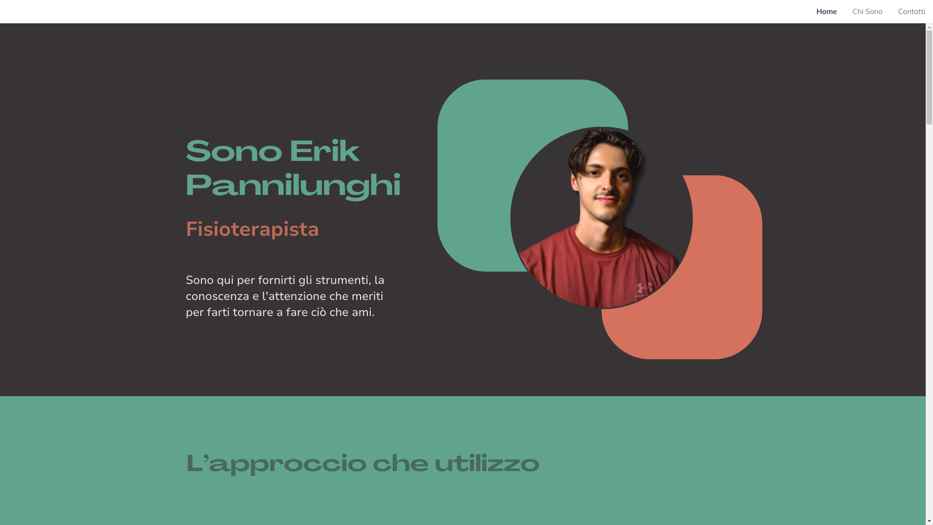 website screenshot of https://erikpannilunghi-fisioterapia.com/