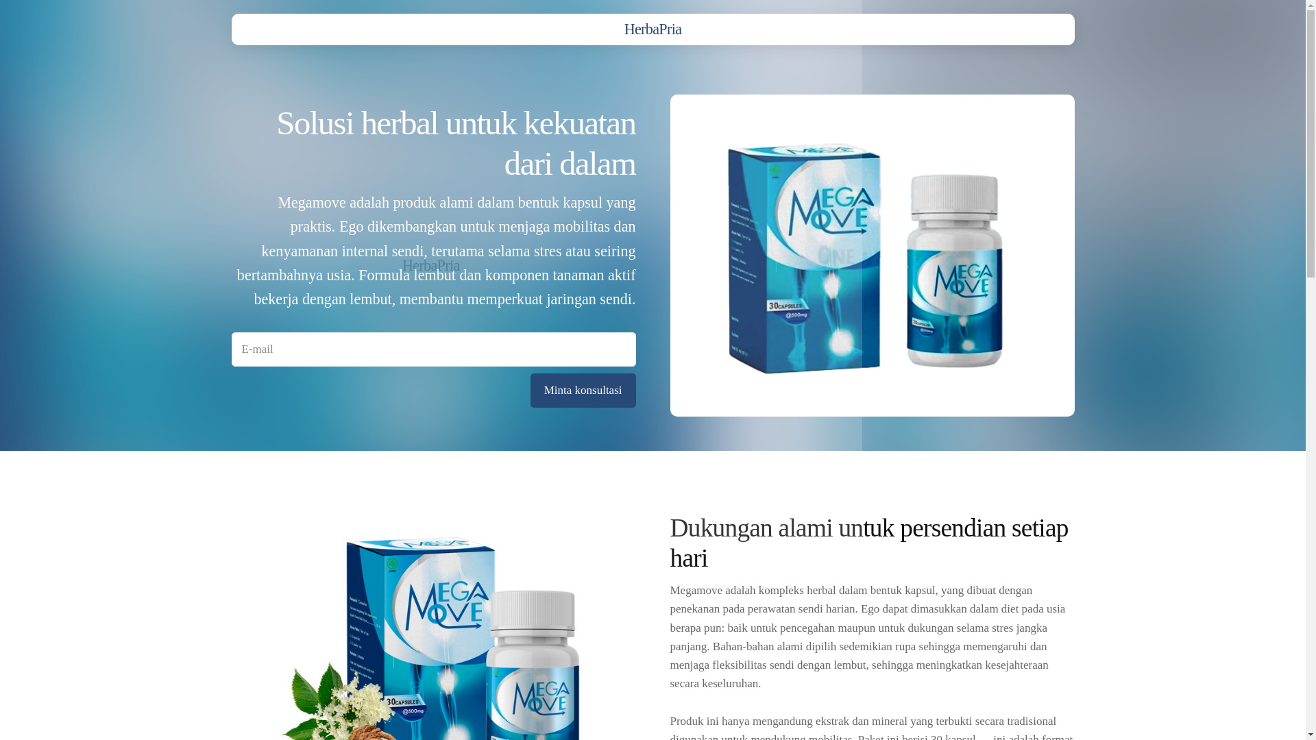 website screenshot of https://herbapriaa.info/