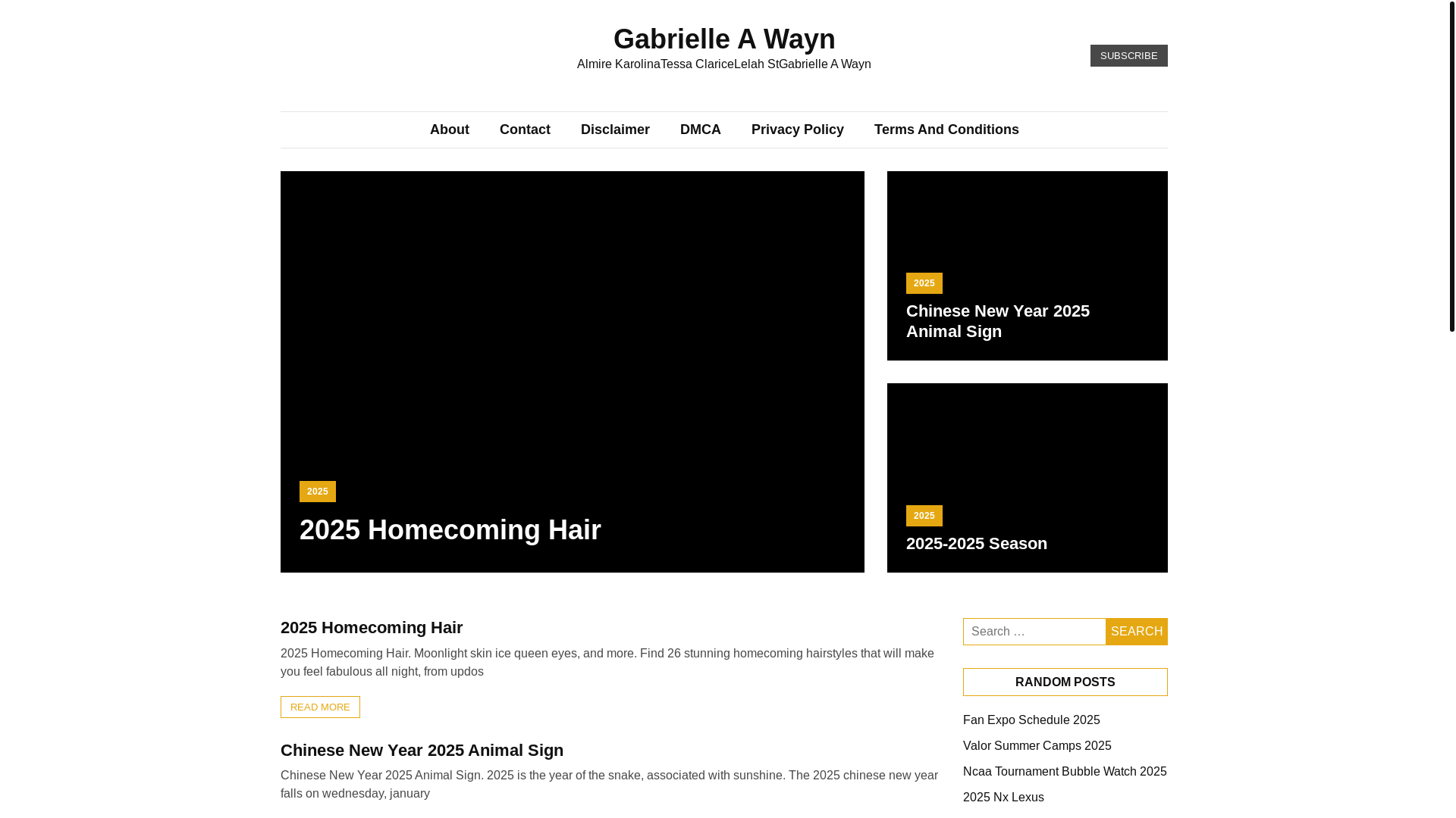 website screenshot of https://gabrielleawayn.pages.dev/