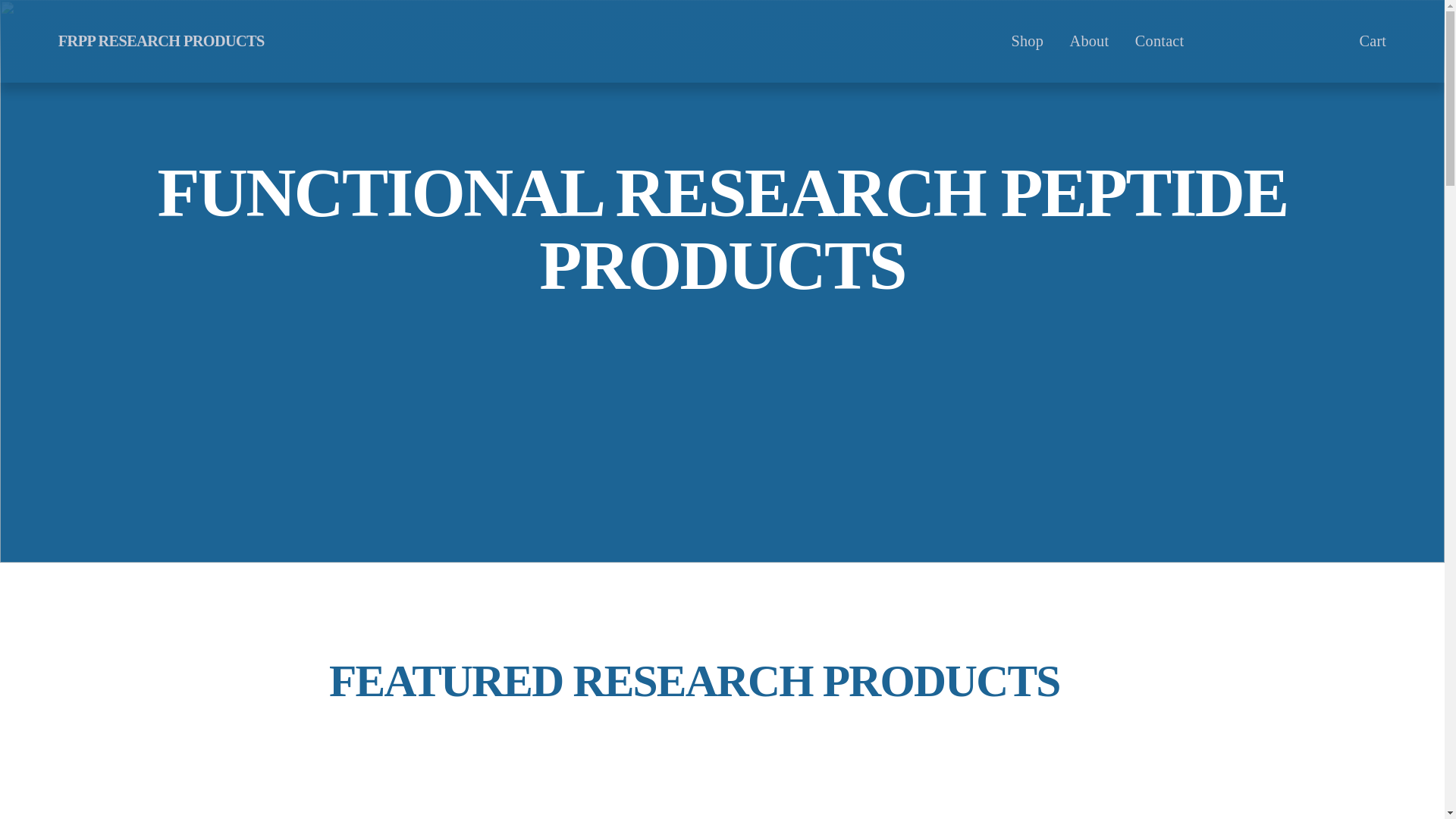 website screenshot of https://frppproducts.com/