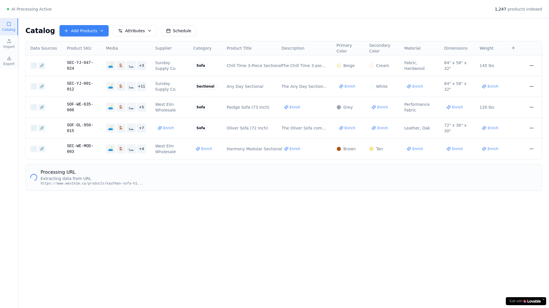 website screenshot of https://machinemart-rastro.com/