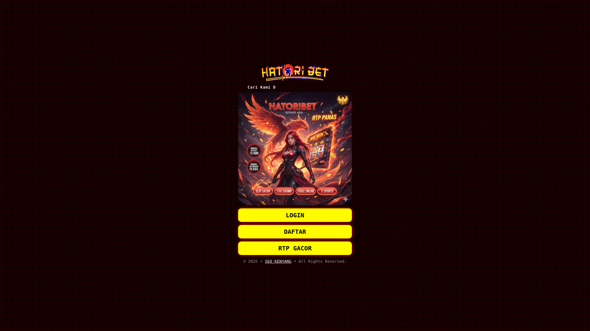 website screenshot of https://harusjadilahbiaritu.pages.dev/