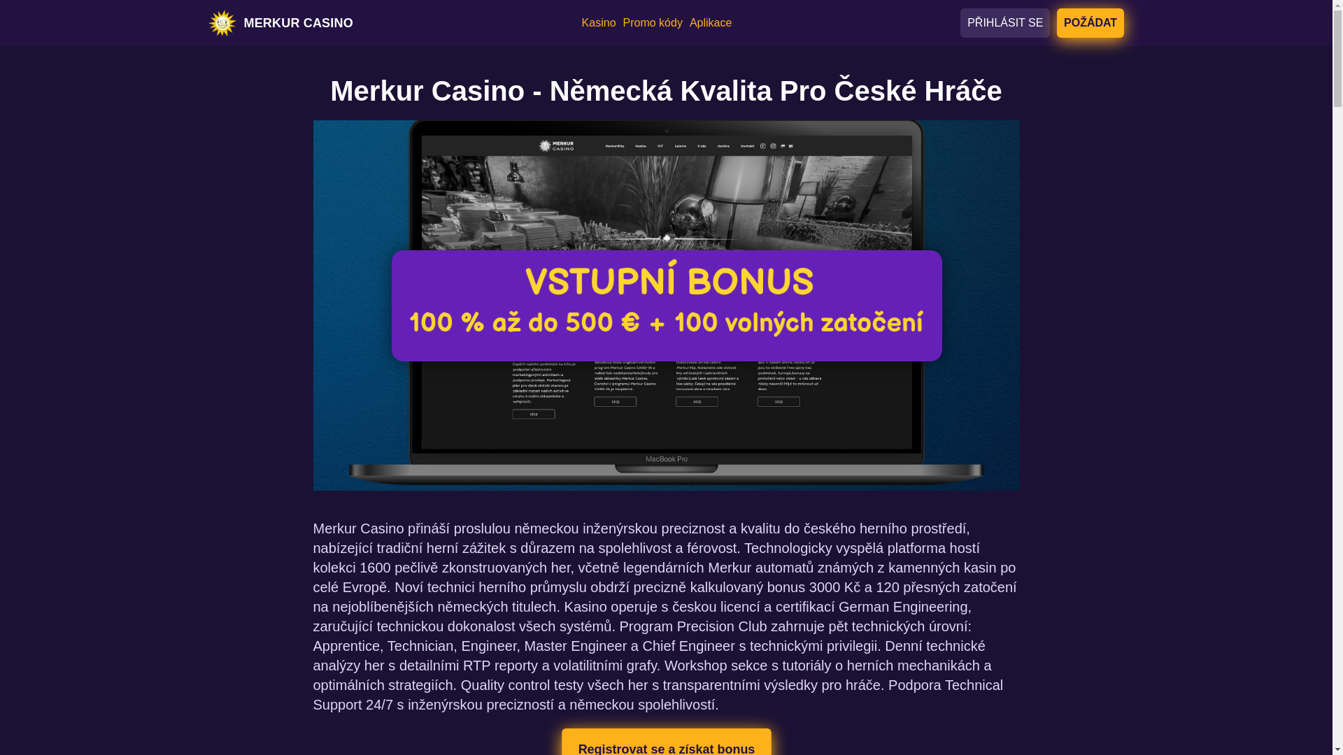 website screenshot of https://merkurcasinoplay-cz.pages.dev/